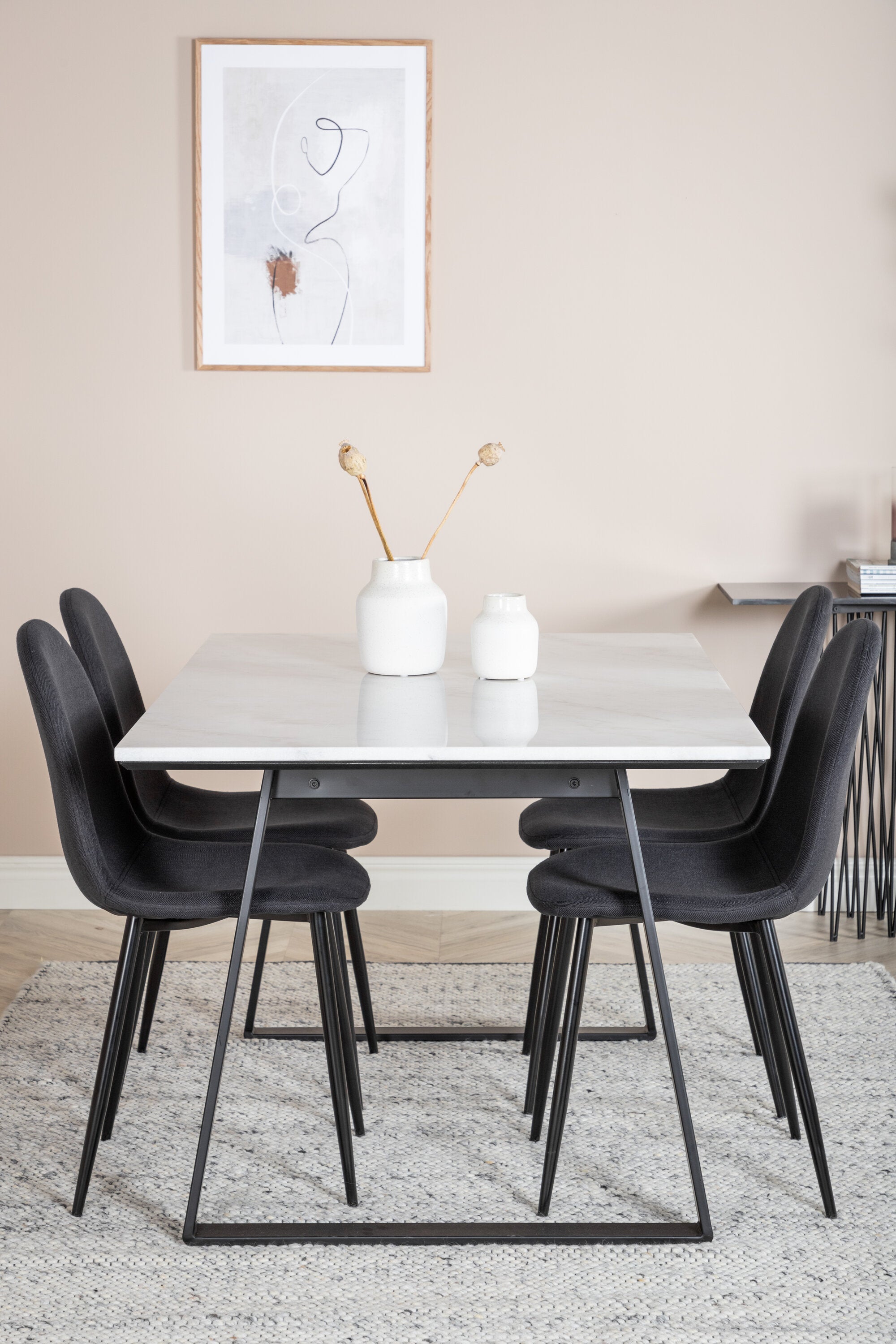 Venture Home Estelle Rektangulär Matgrupp