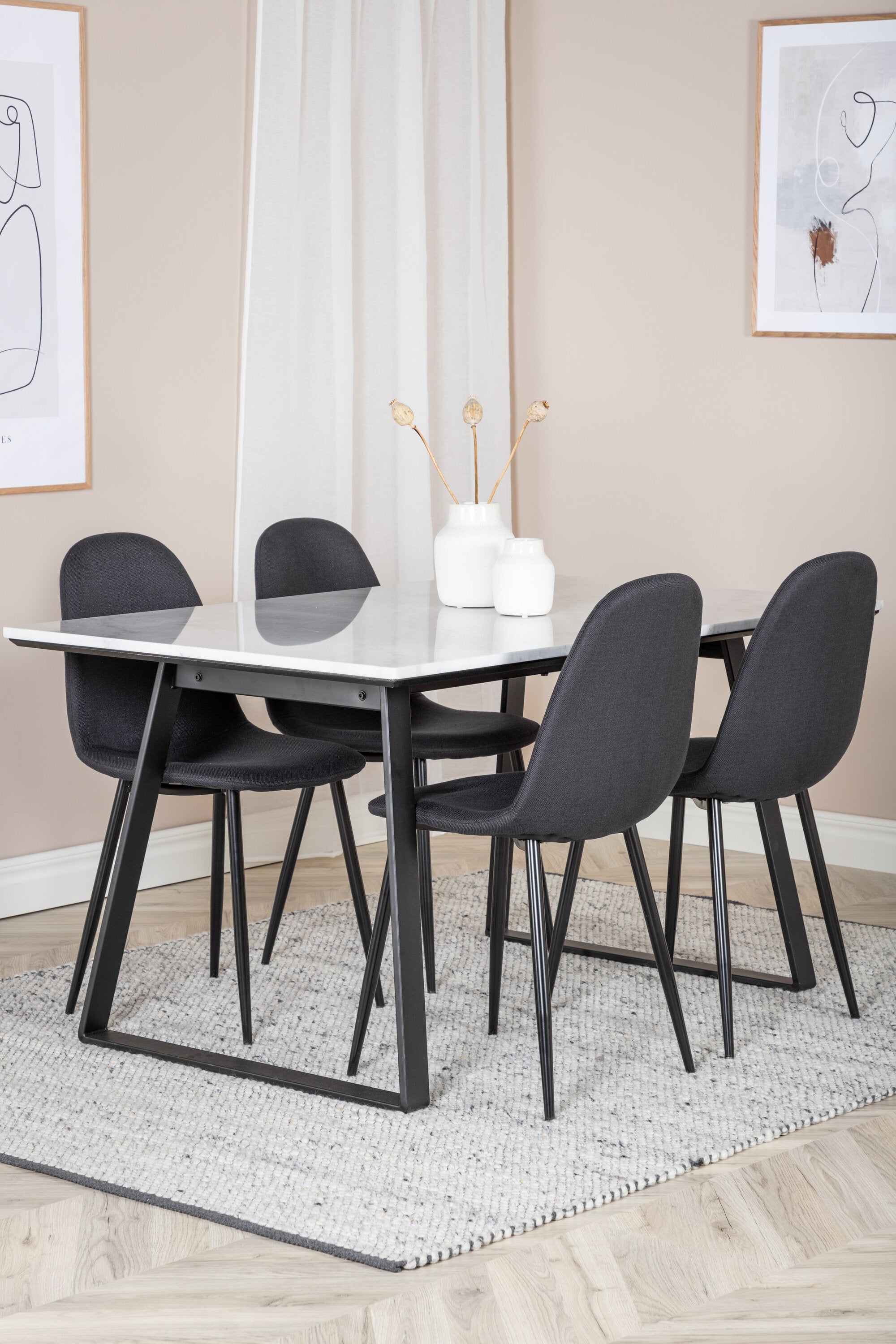 Venture Home Estelle Rektangulär Matgrupp