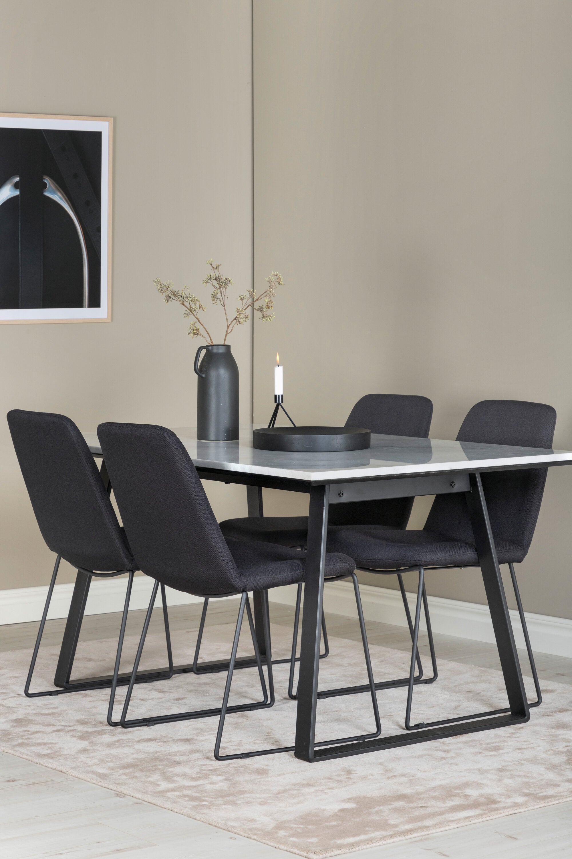 Venture Home Estelle Rektangulär Matgrupp