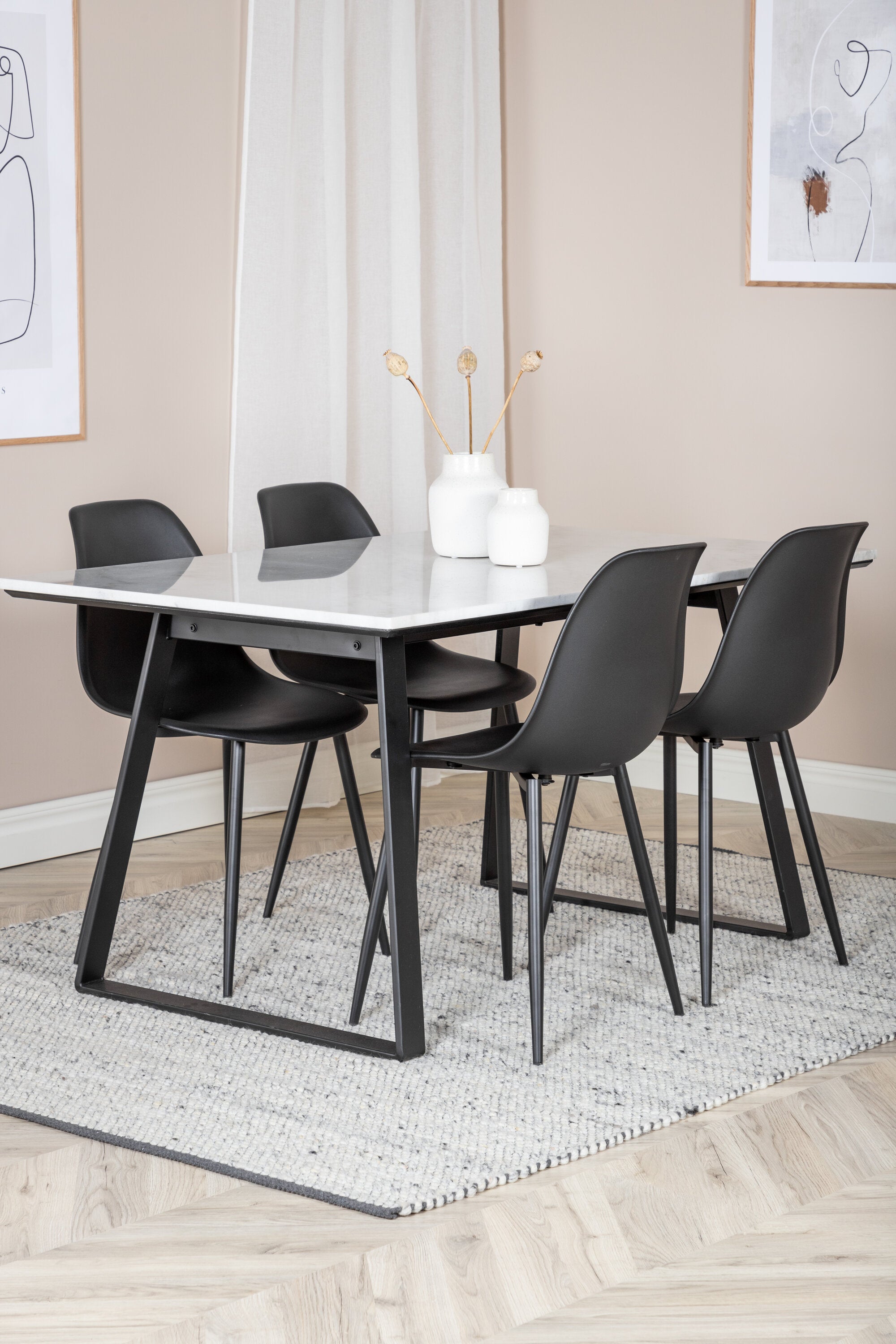 Venture Home Estelle Rektangulär Matgrupp