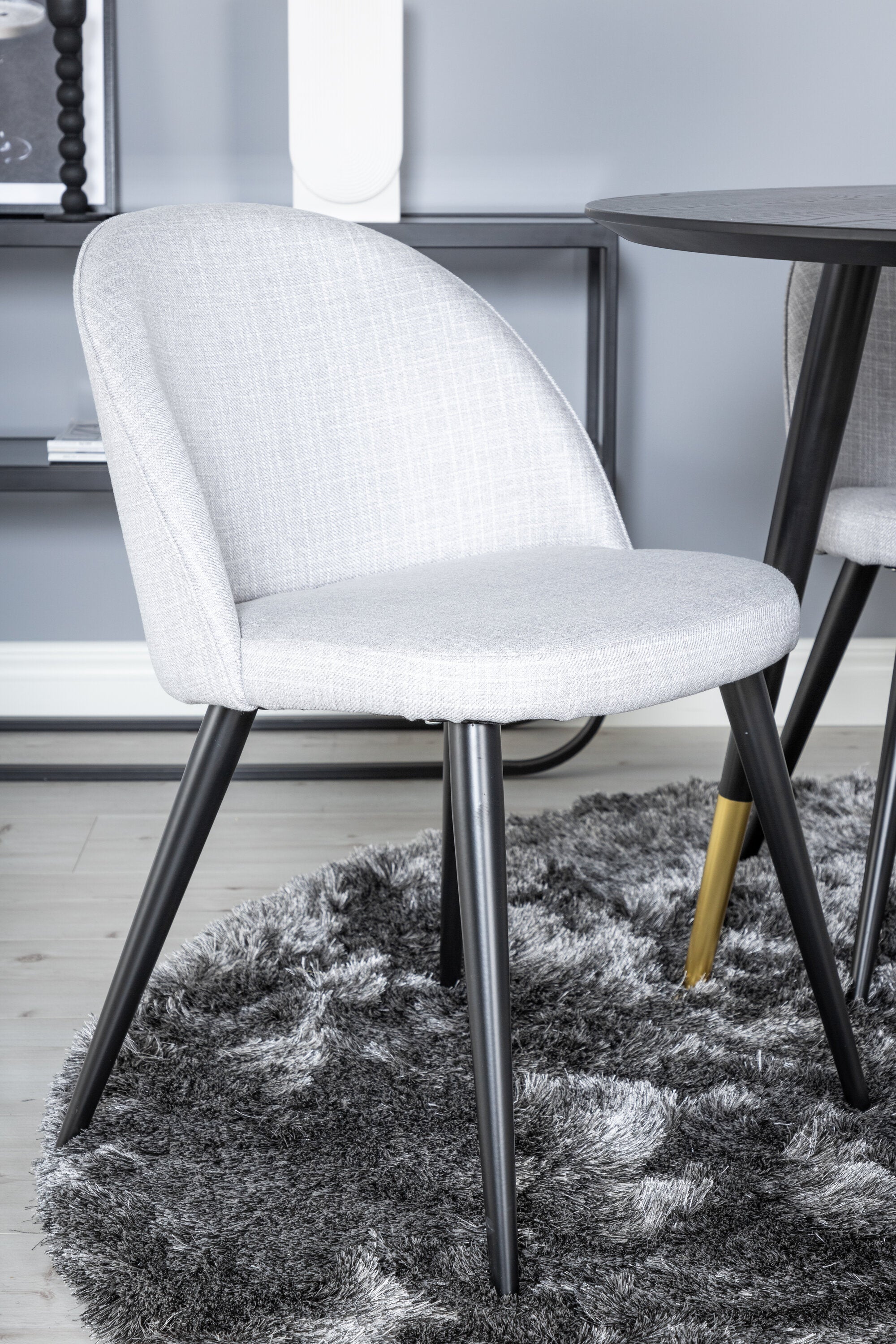 Venture Home Velvet Rund Matgrupp