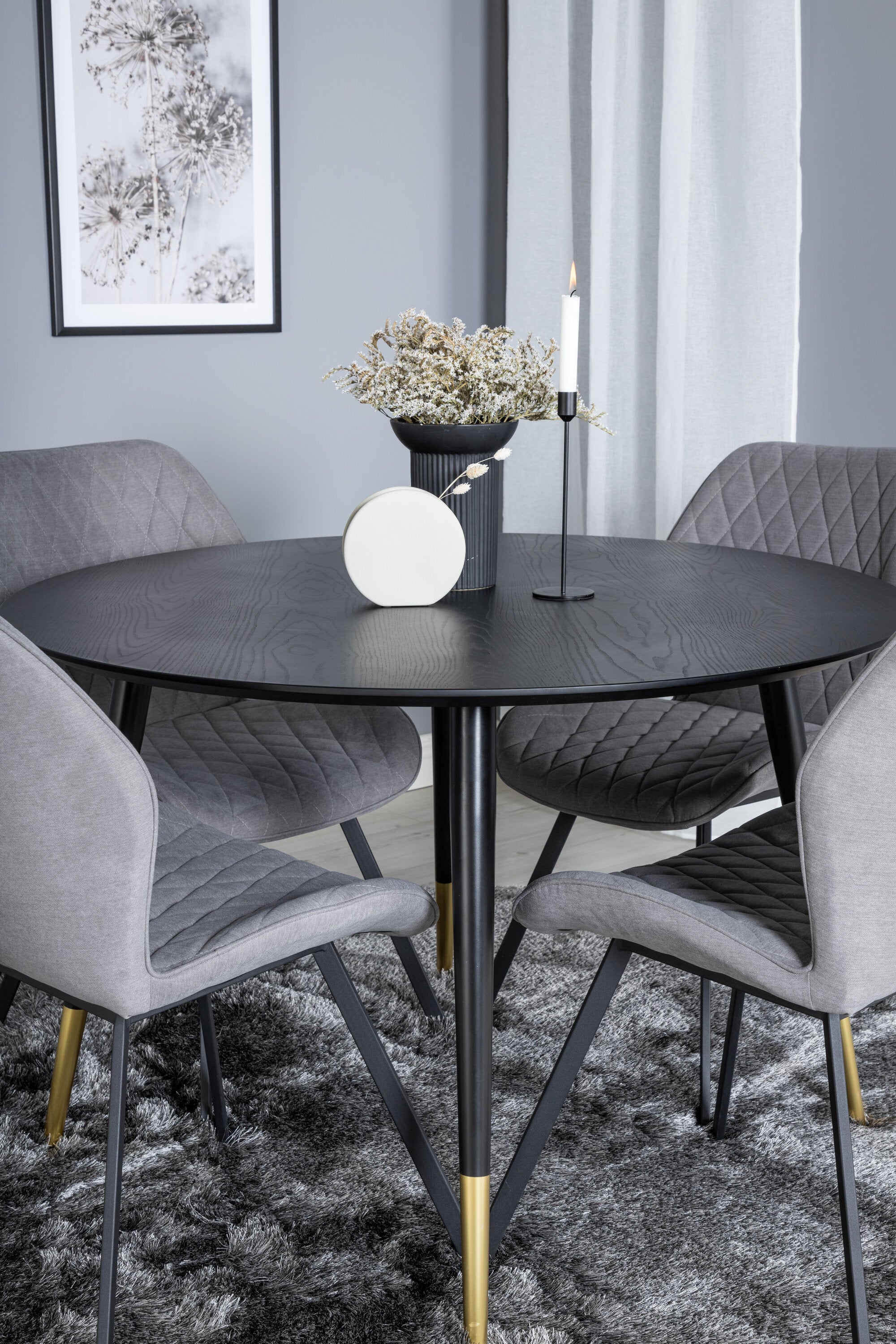 Venture Home Gemma Rund Matgrupp