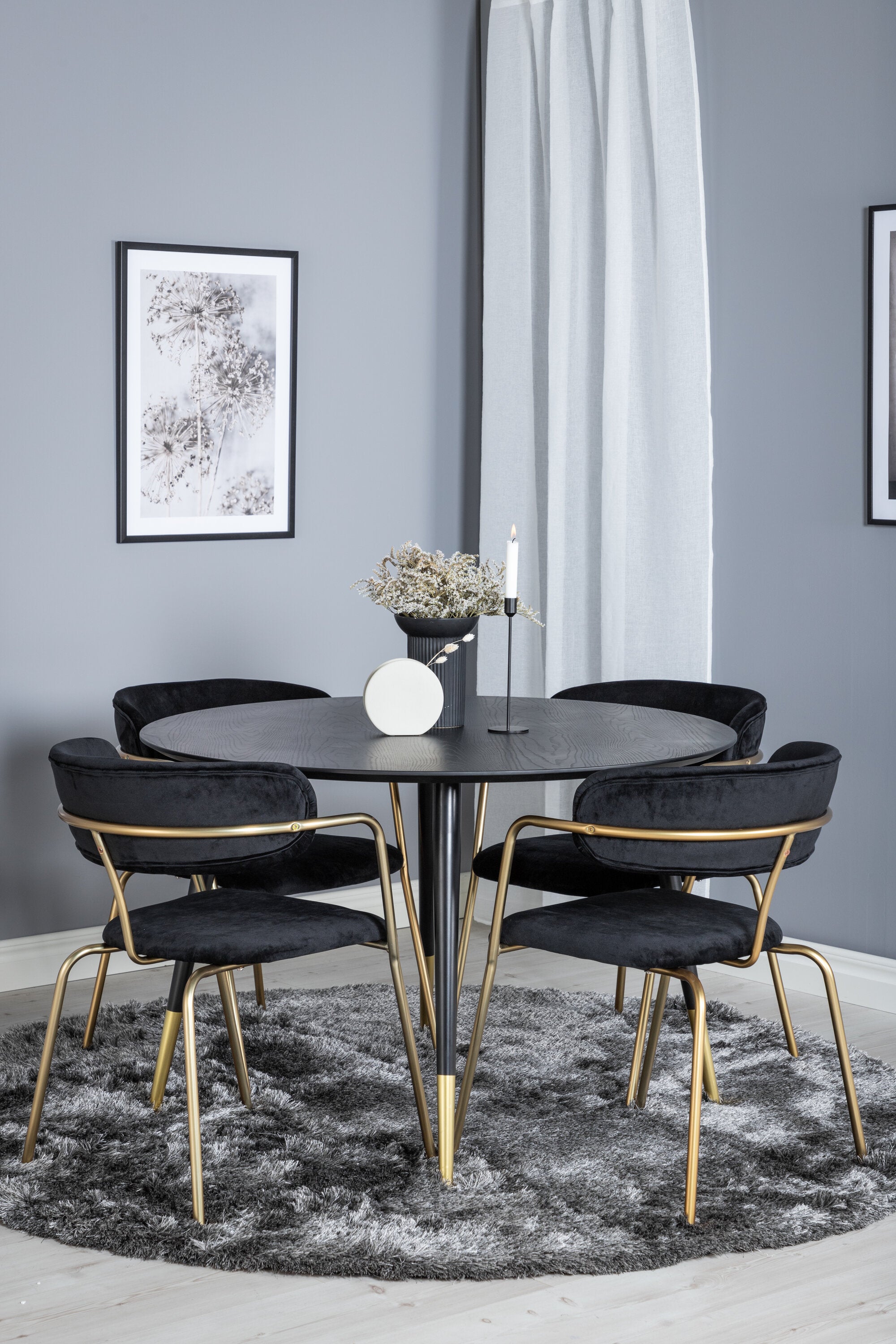 Venture Home Arrow Rund Matgrupp