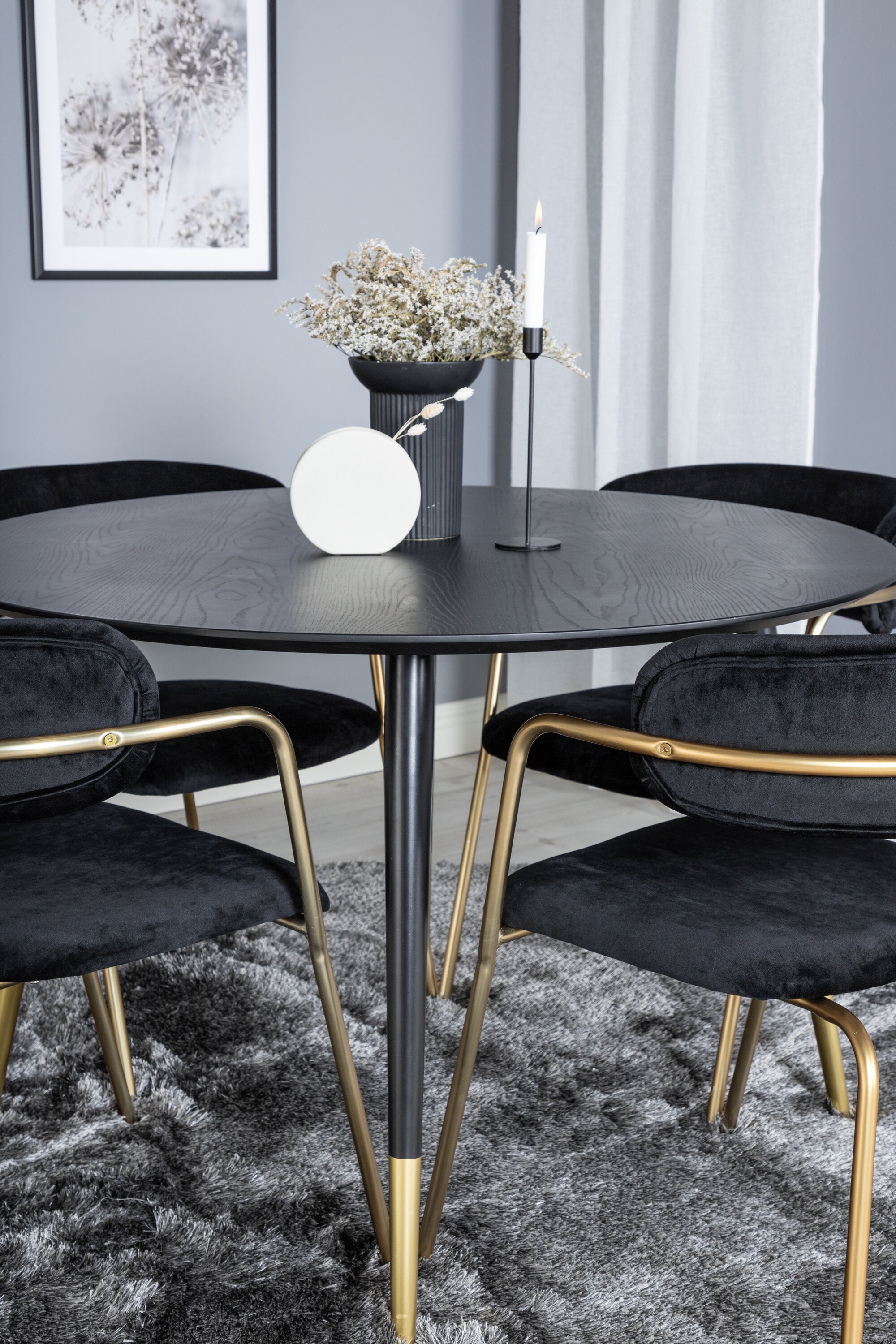 Venture Home Arrow Rund Matgrupp