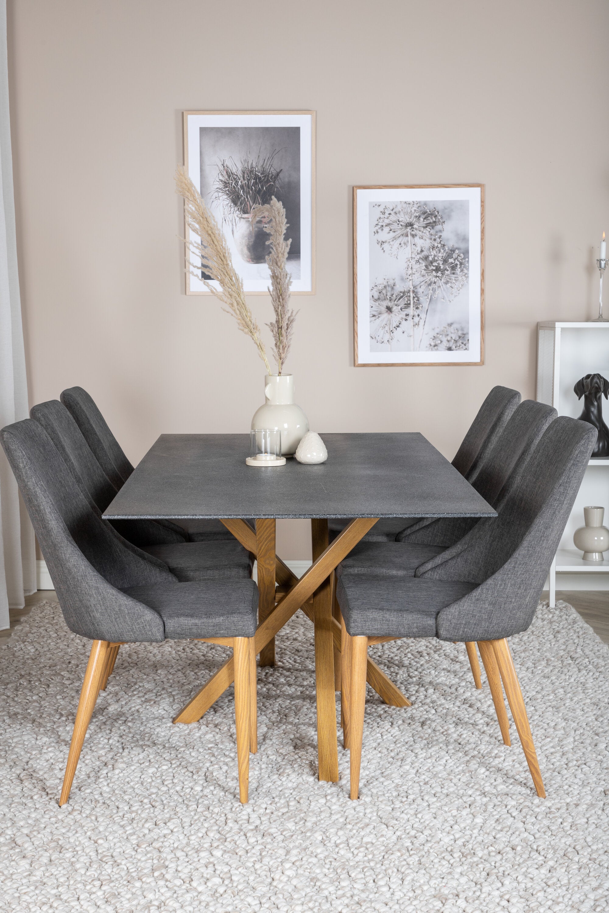 Venture Home Piazza Rektangulär Matgrupp