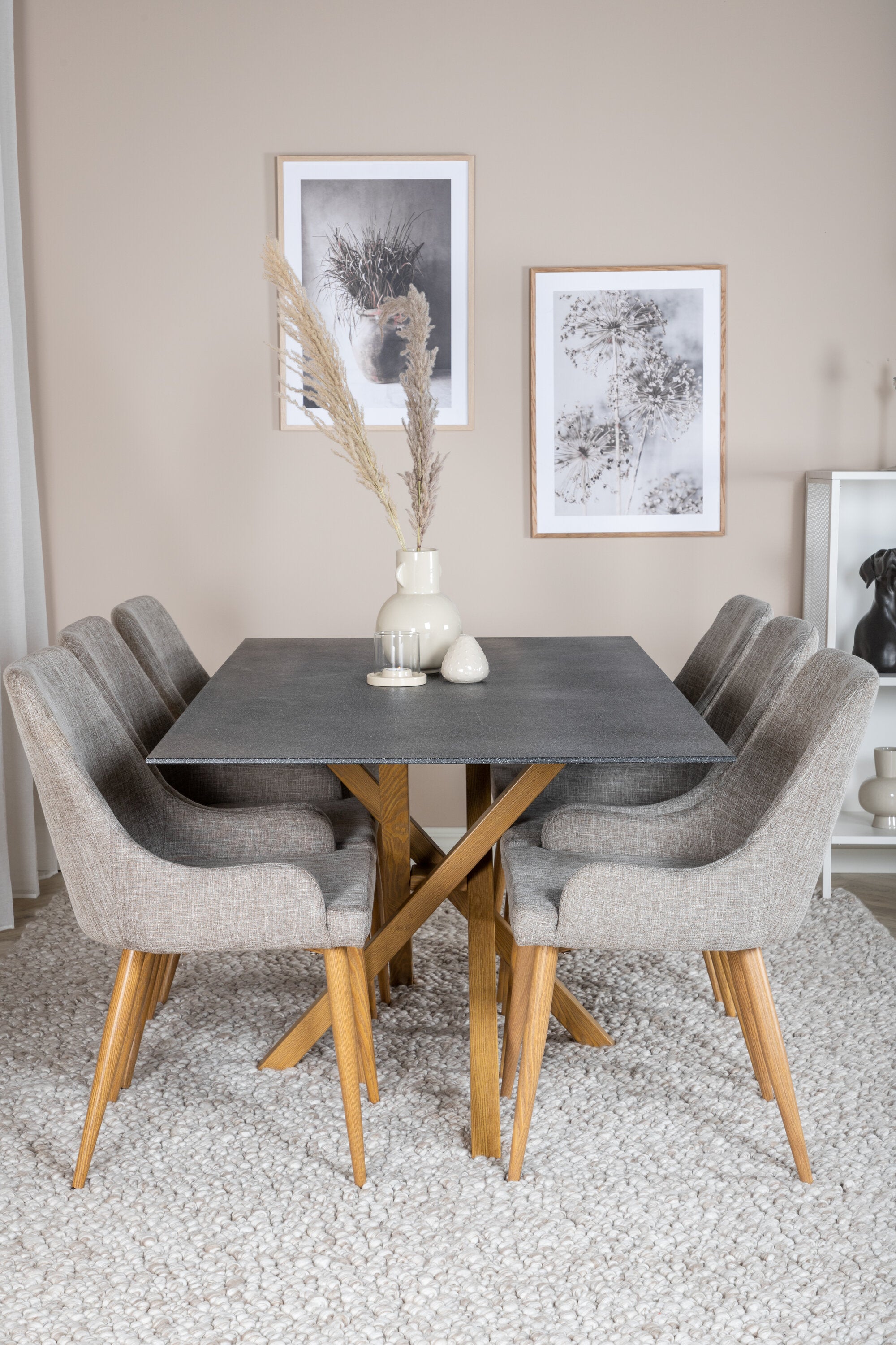 Venture Home Piazza Rektangulär Matgrupp