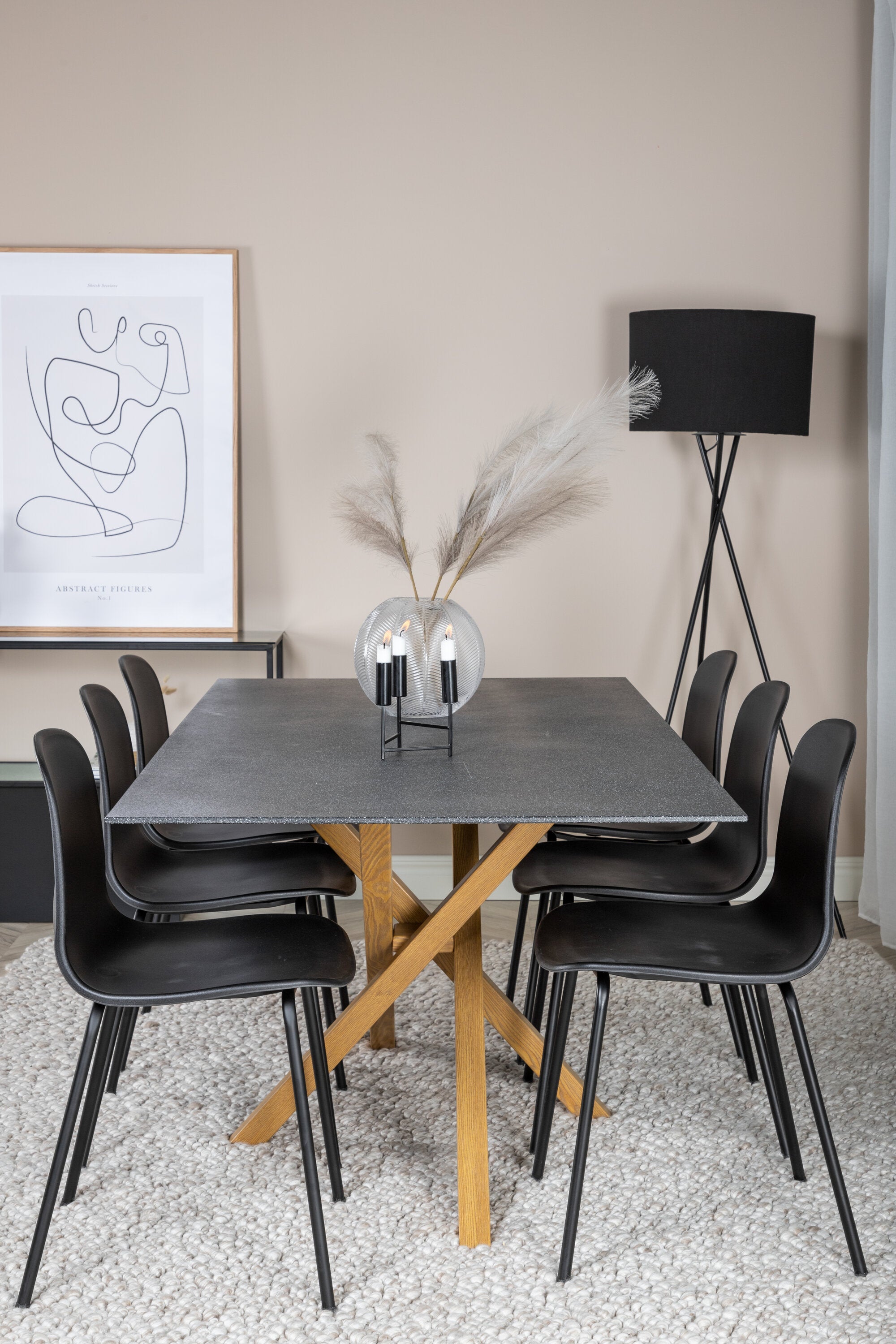 Venture Home Piazza Rektangulär Matgrupp