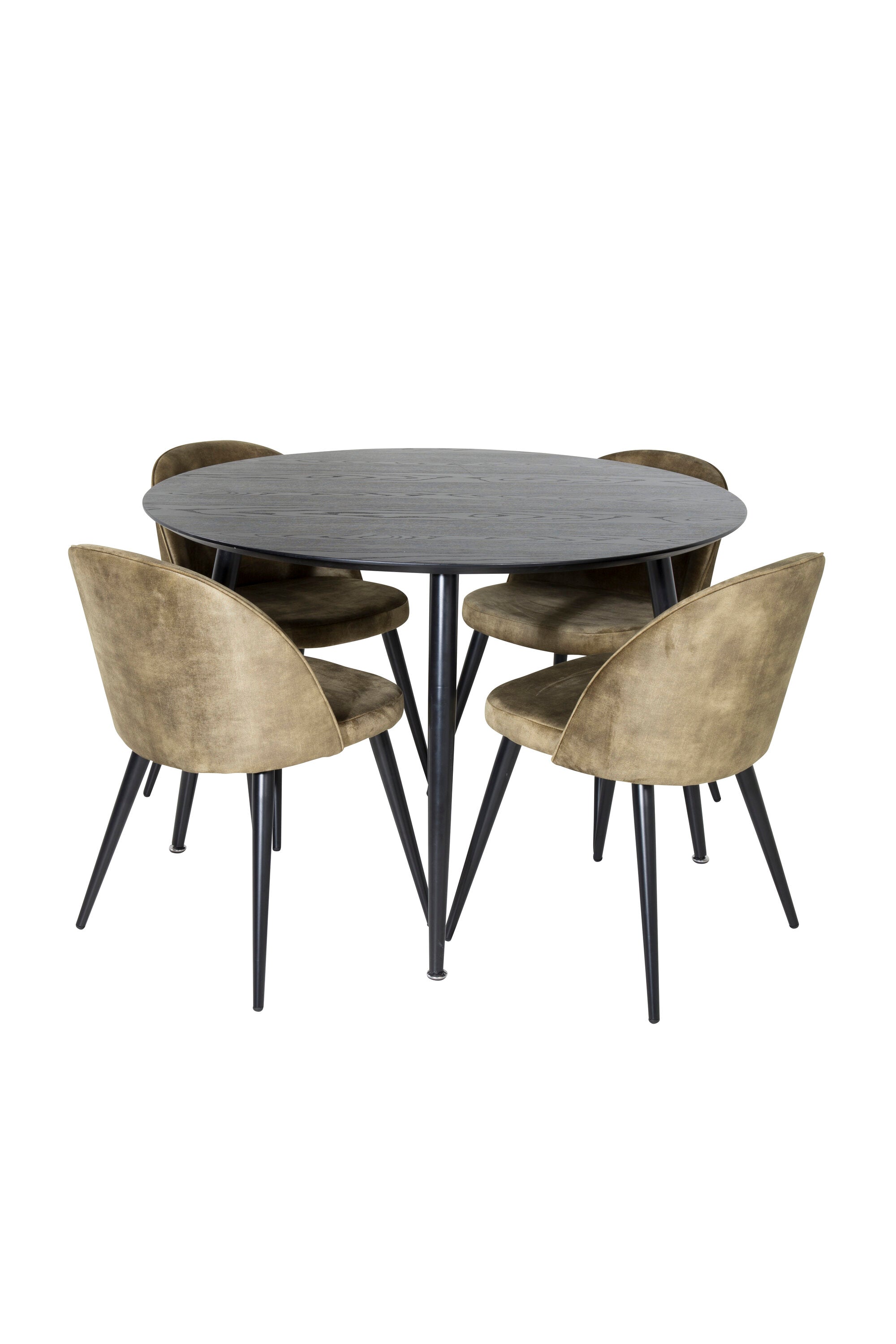 Venture Home Velvet Rund Matgrupp