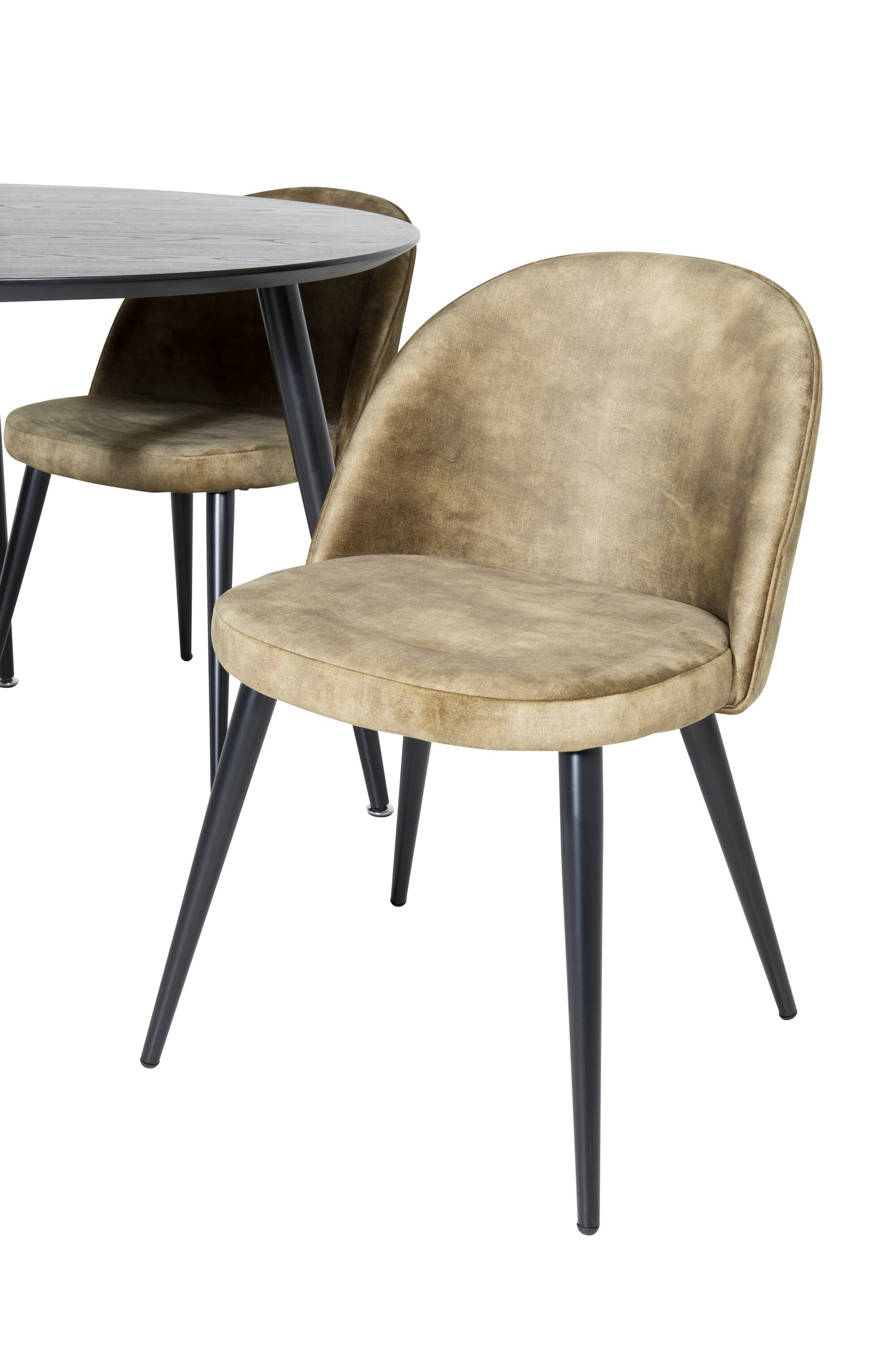 Venture Home Velvet Rund Matgrupp