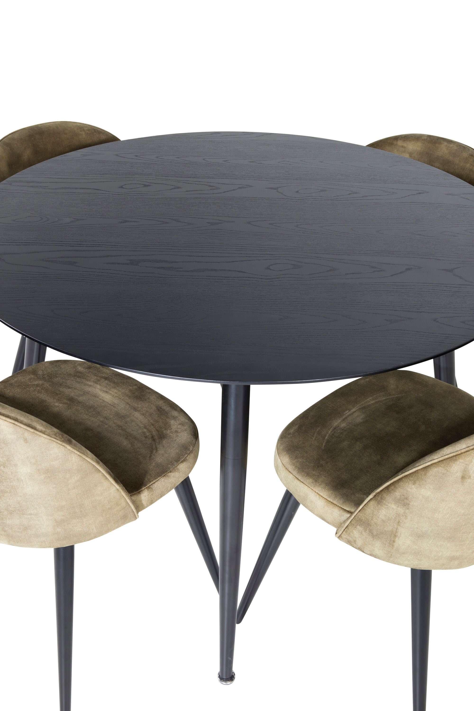 Venture Home Velvet Rund Matgrupp