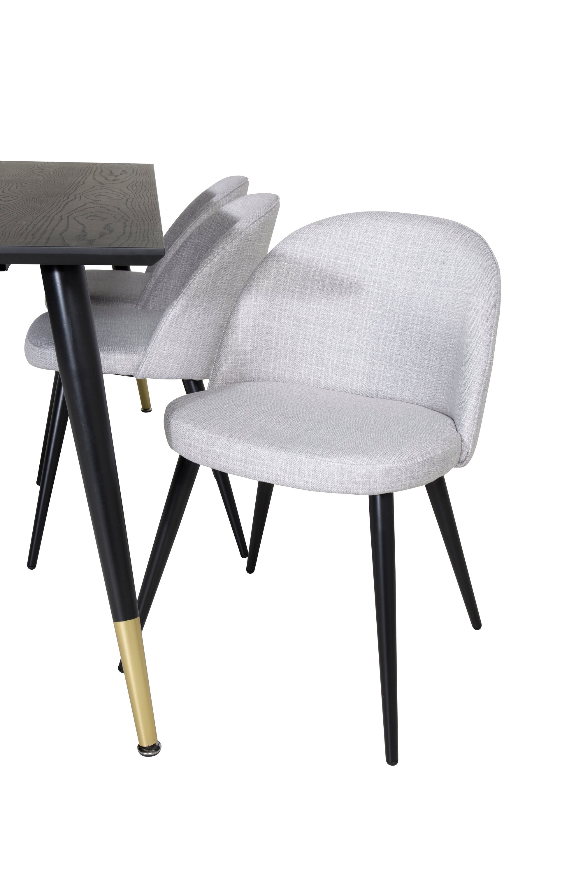 Venture Home Dipp Matgrupp med Velvetstolar