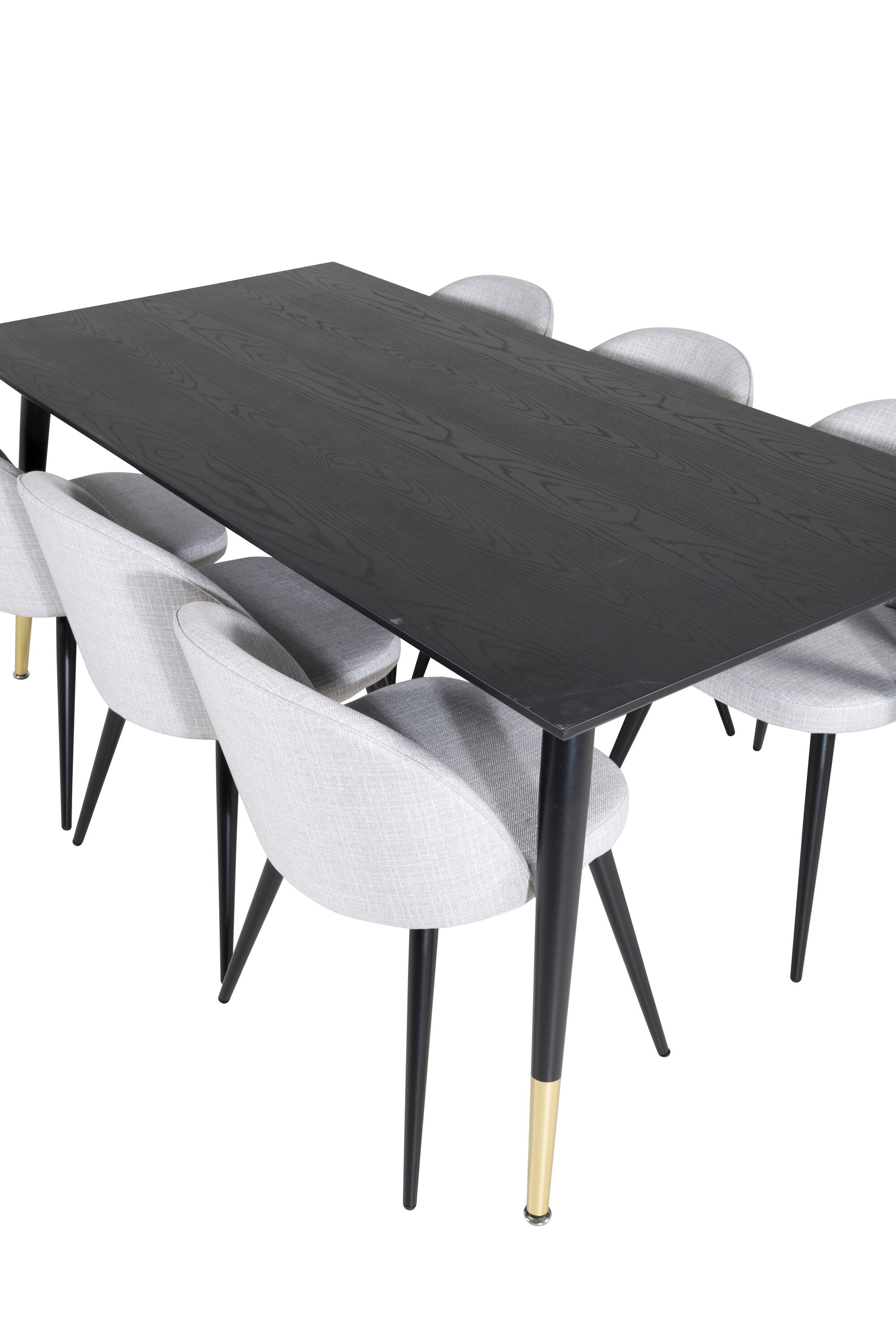Venture Home Dipp Matgrupp med Velvetstolar
