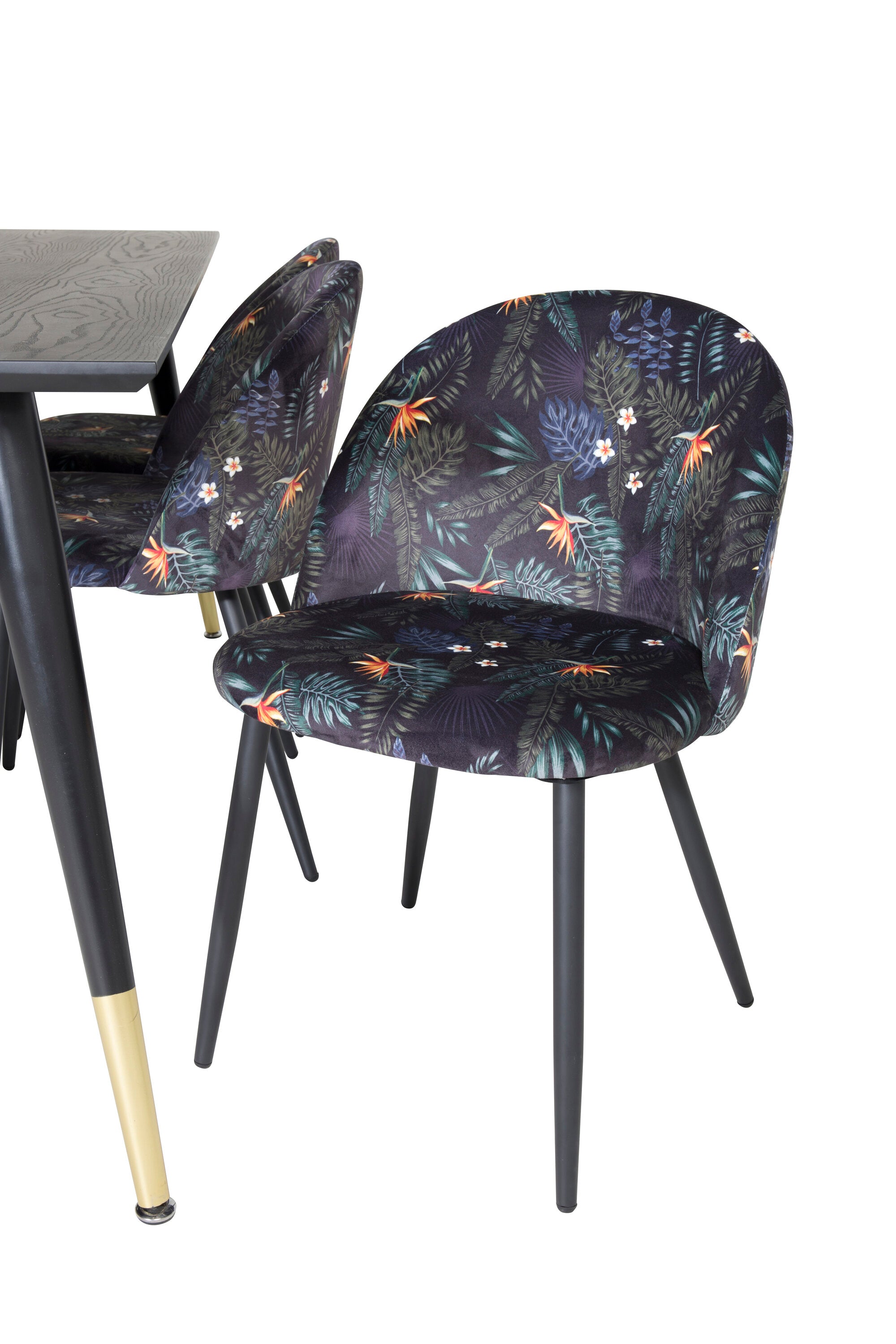 Venture Home Dipp Matgrupp med Velvetstolar