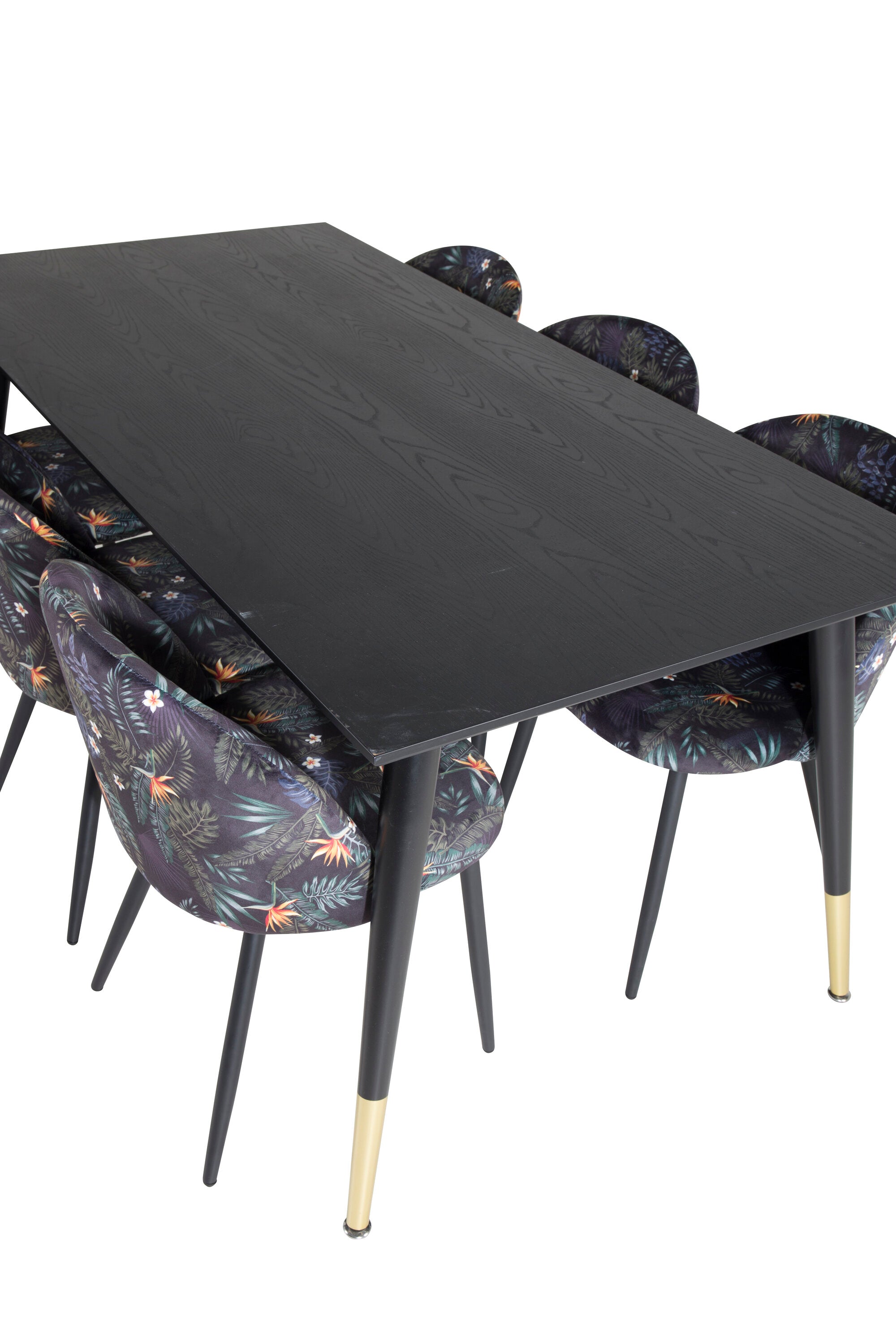 Venture Home Dipp Matgrupp med Velvetstolar