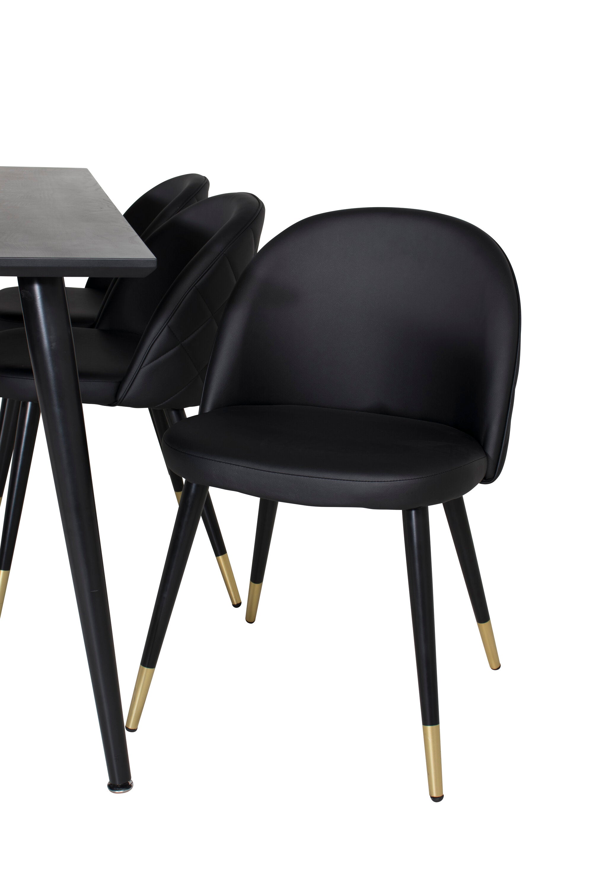 Venture Home Dipp Matgrupp med Velvetstolar