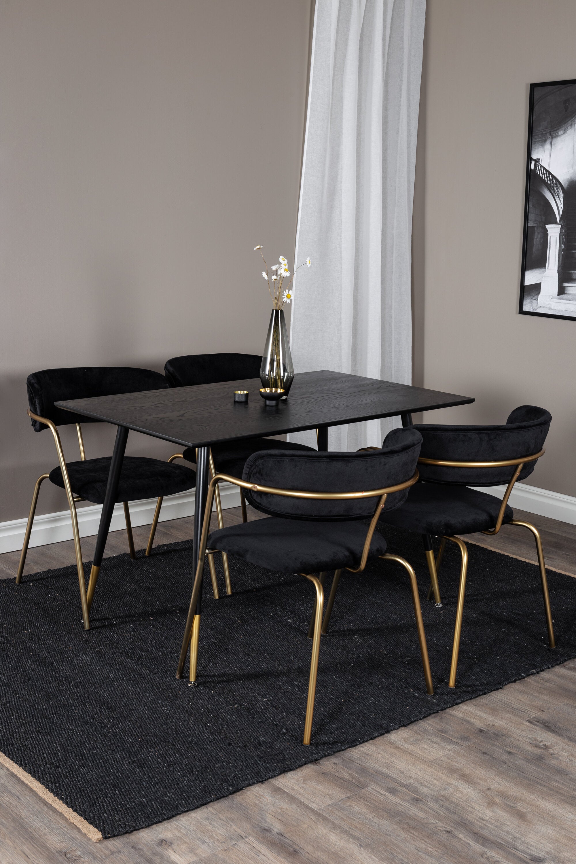 Venture Home Arrow Rund Matgrupp