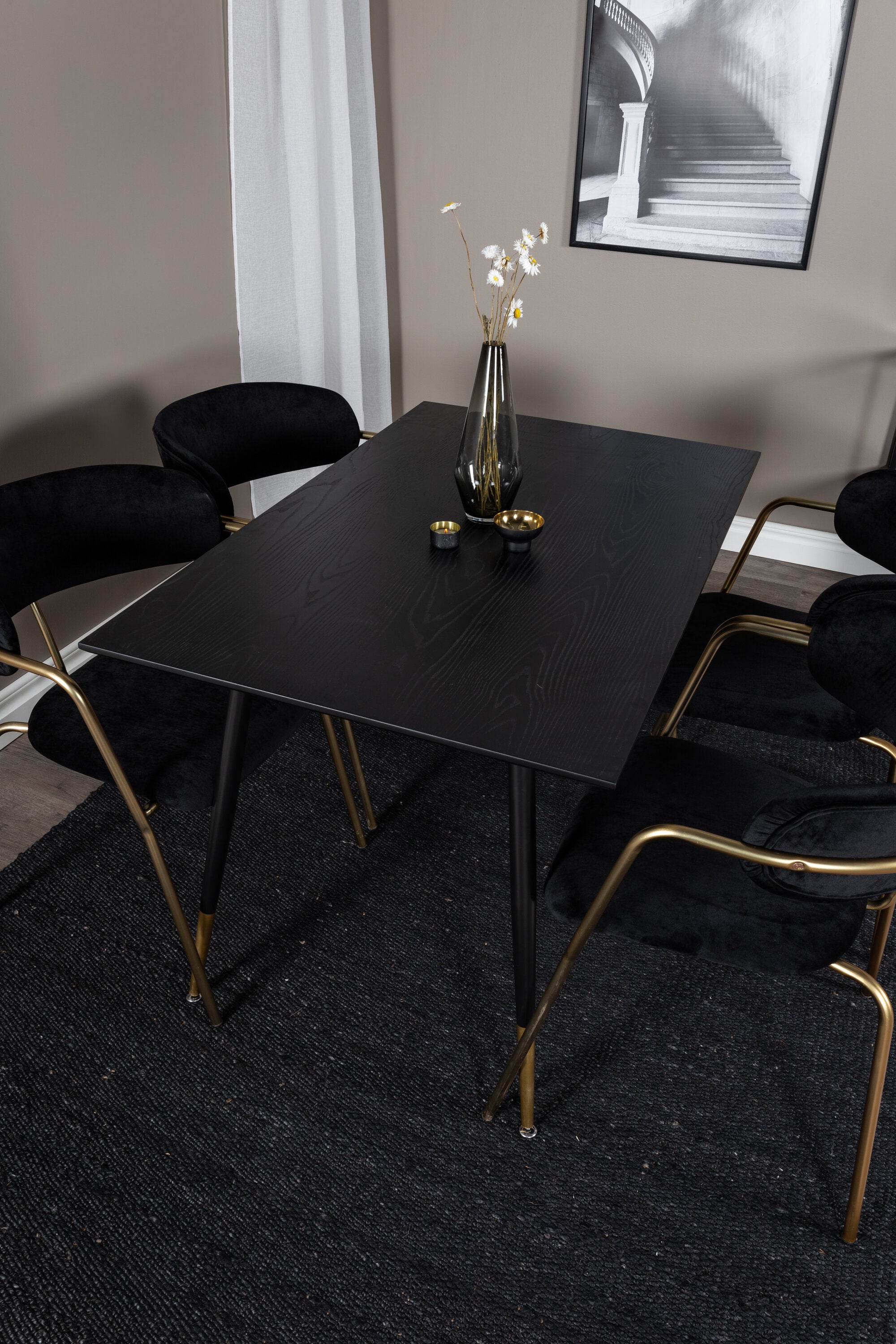 Venture Home Arrow Rund Matgrupp
