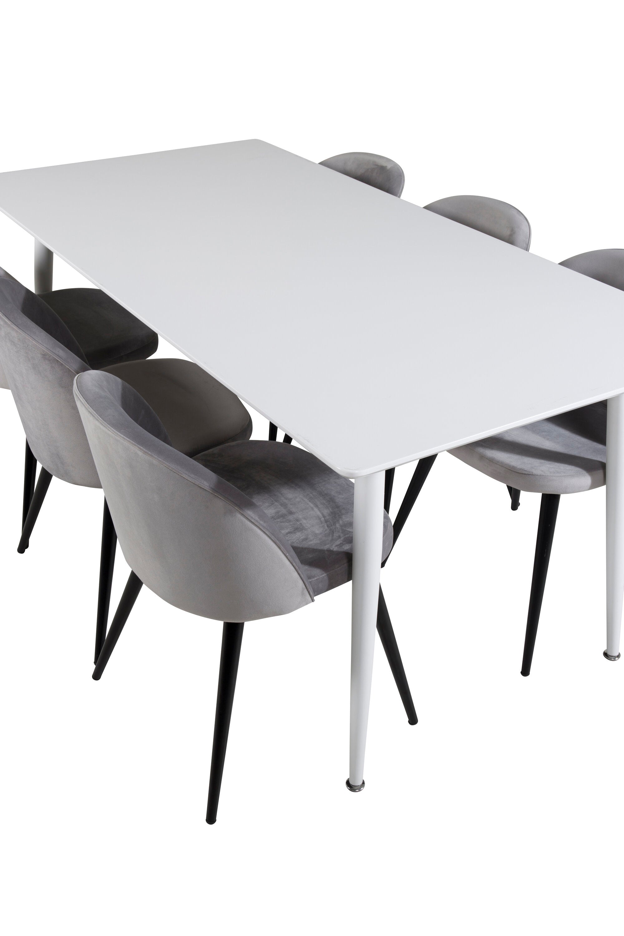 Venture Home Matgrupp Polar med stolarna Velvet