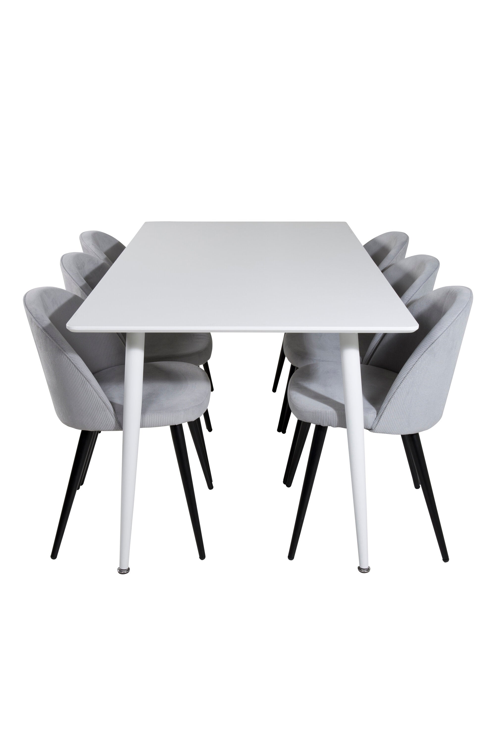 Venture Home Matgrupp Polar med stolarna Velvet