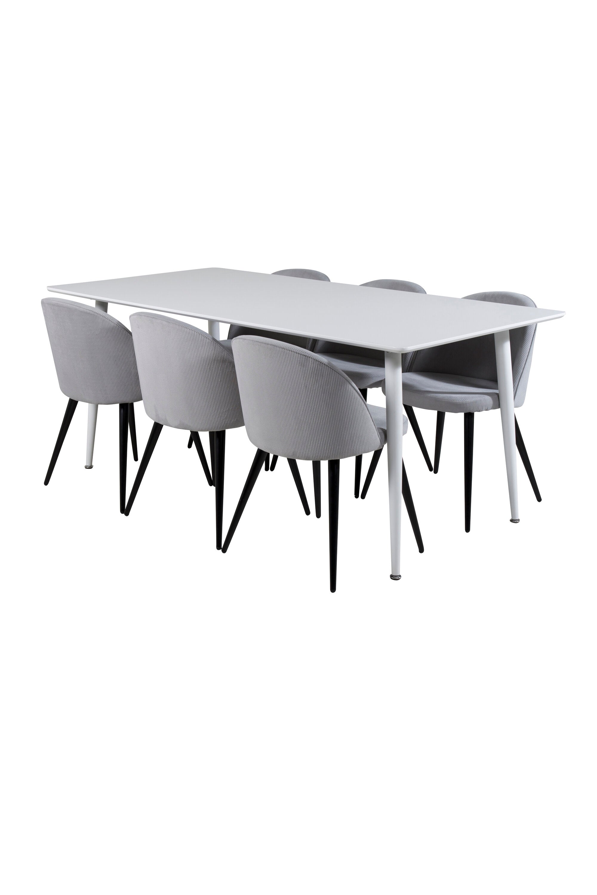 Venture Home Matgrupp Polar med stolarna Velvet