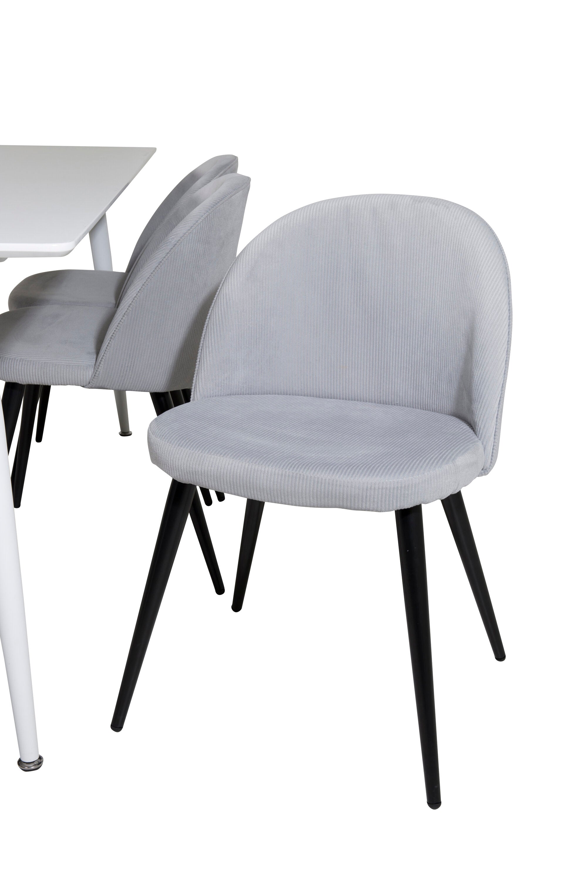 Venture Home Matgrupp Polar med stolarna Velvet