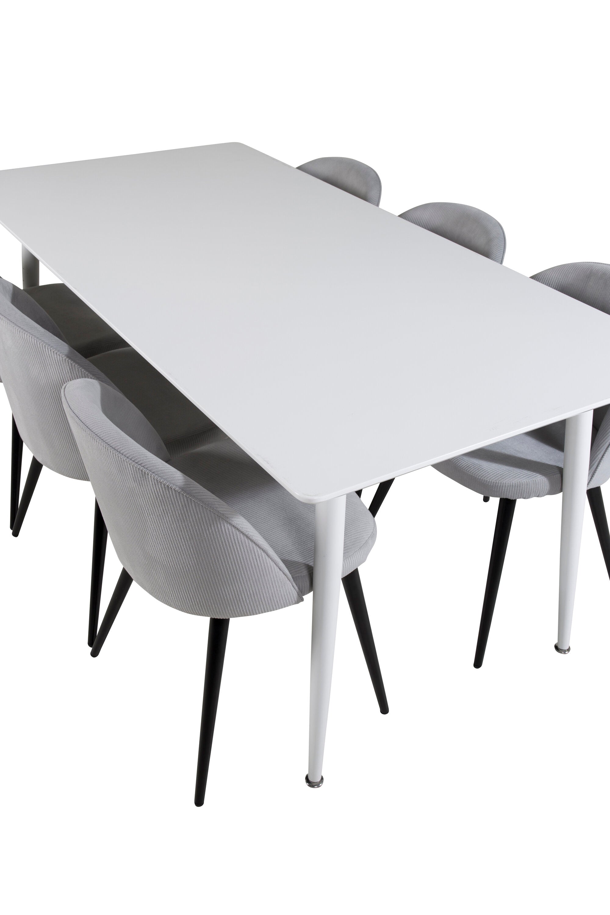 Venture Home Matgrupp Polar med stolarna Velvet