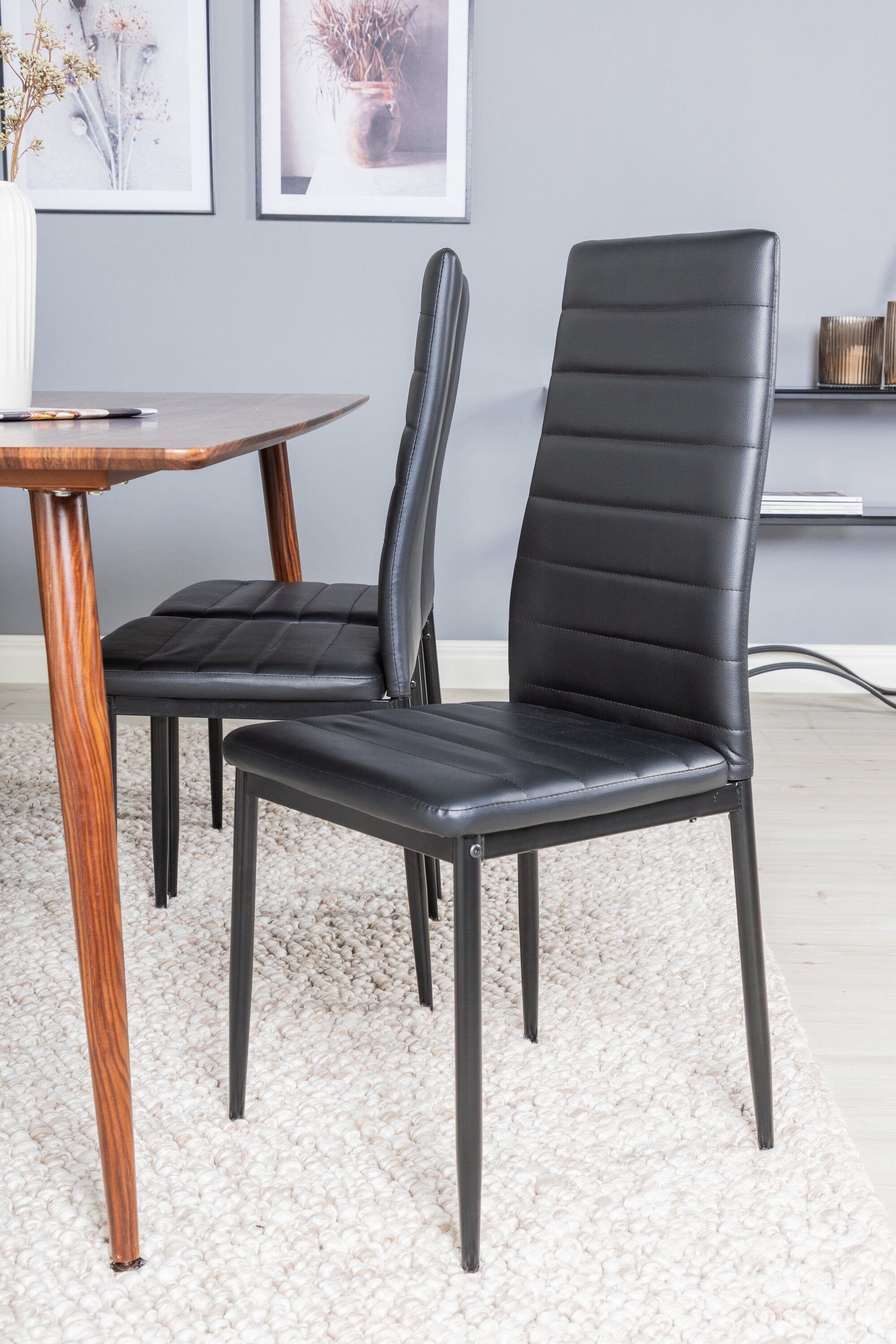 Venture Home Matgrupp Polar med stolarna Slim