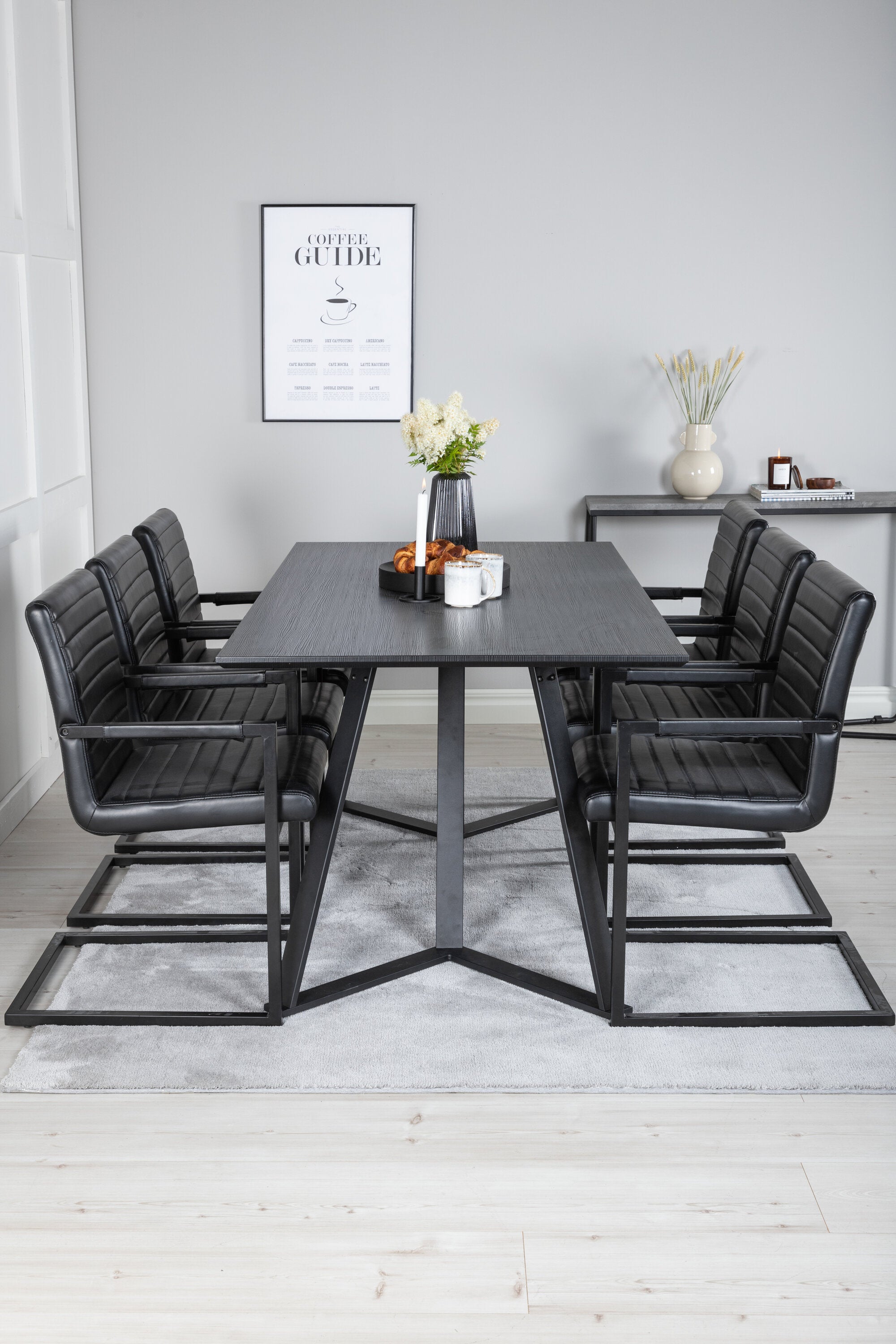 Venture Home Matgrupp Marina med stolarna Art