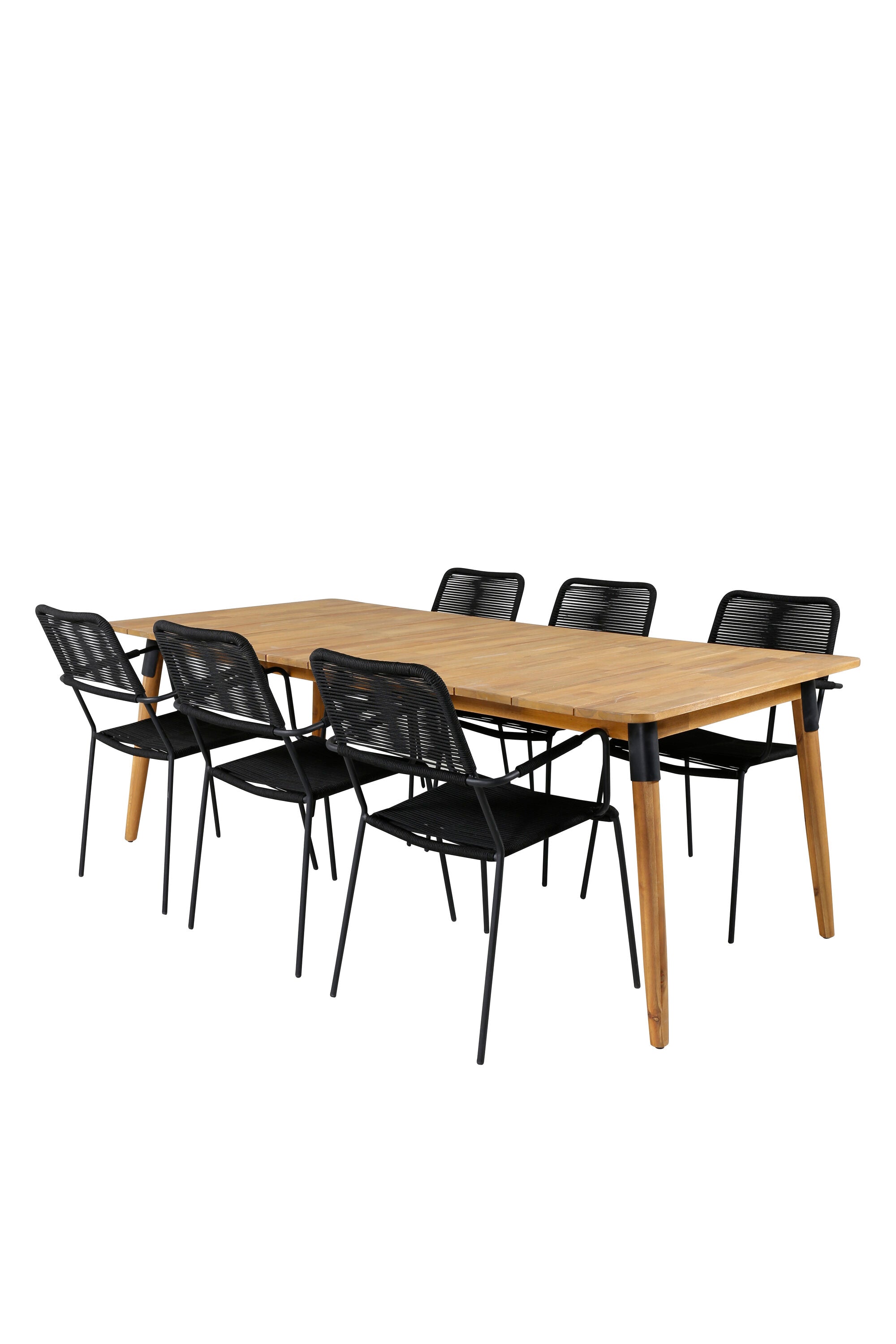 Venture Home Matgrupp Julian med stolarna Lindos