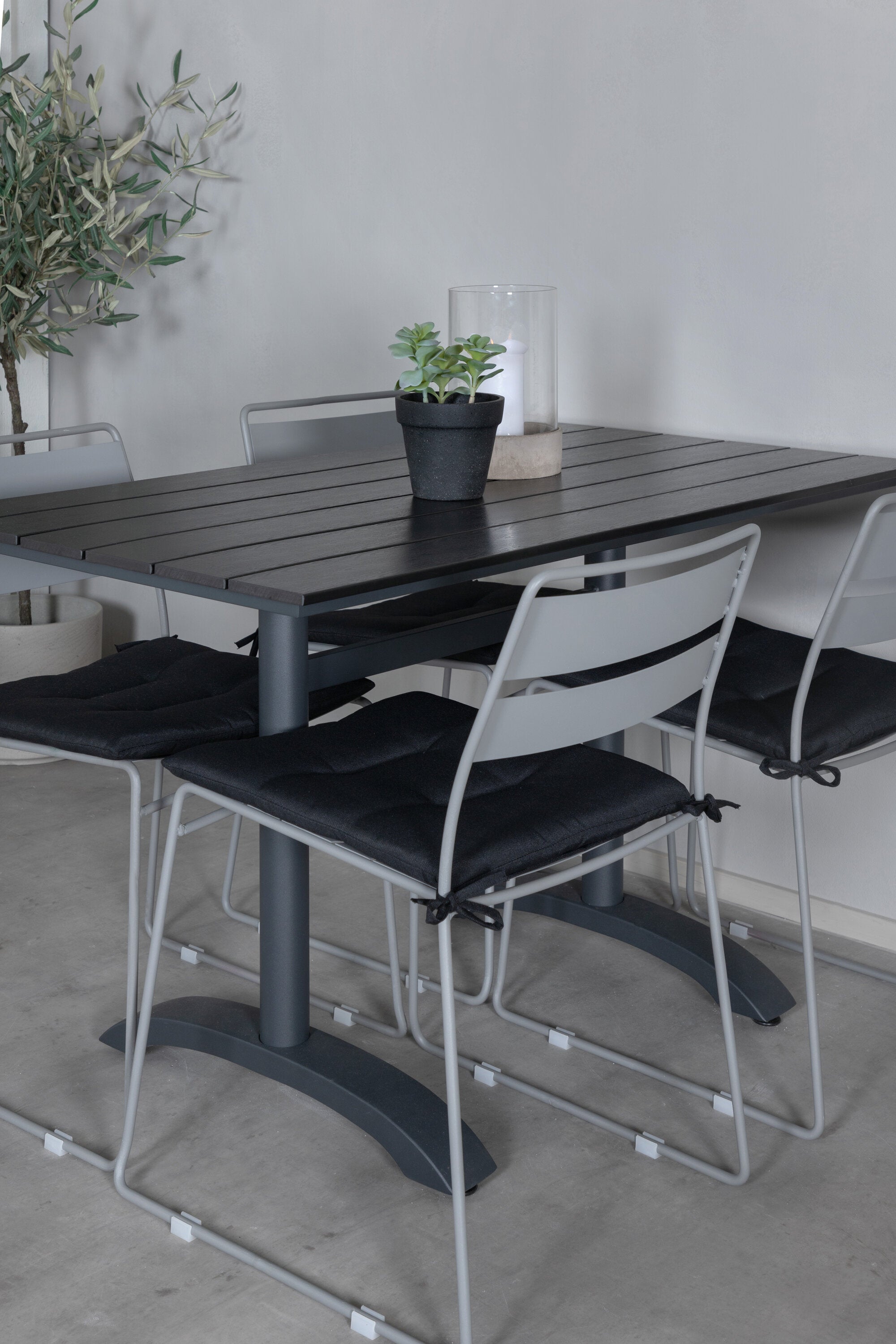Venture Home Matgrupp Denver med stolarna Lina
