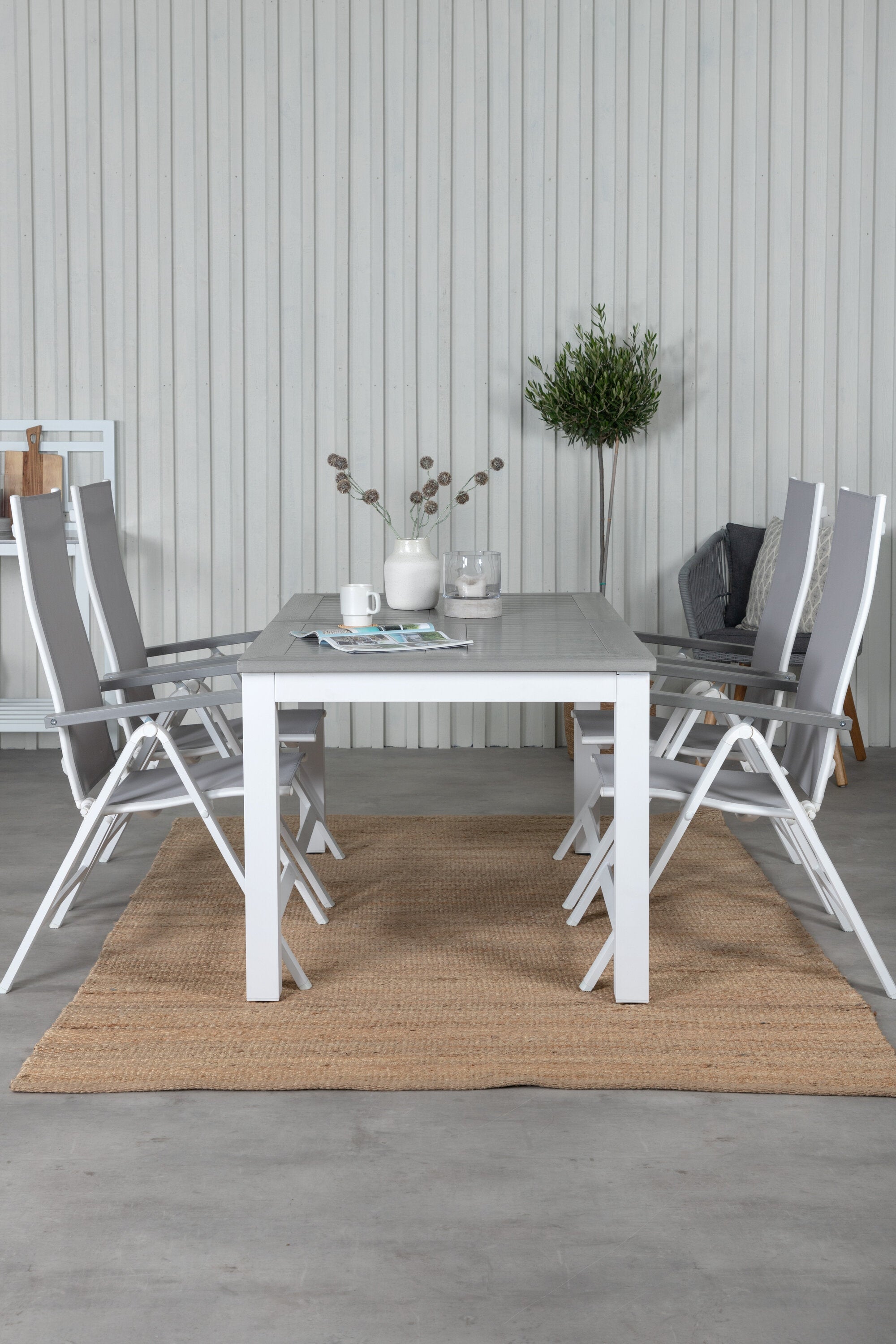 Venture Home Matgrupp Albany med stolarna Albany