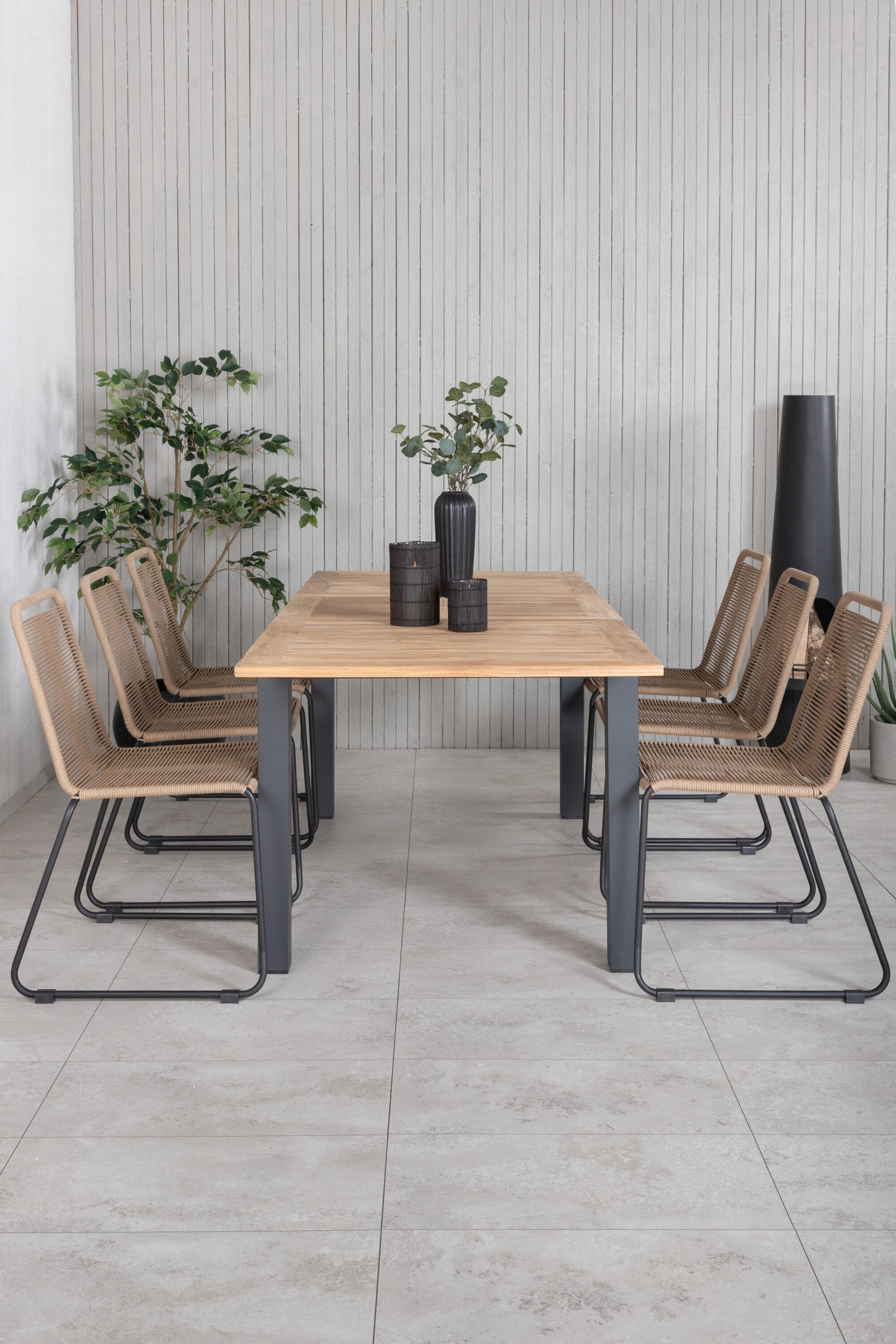 Venture Home Panama Rektangulär Matgrupp