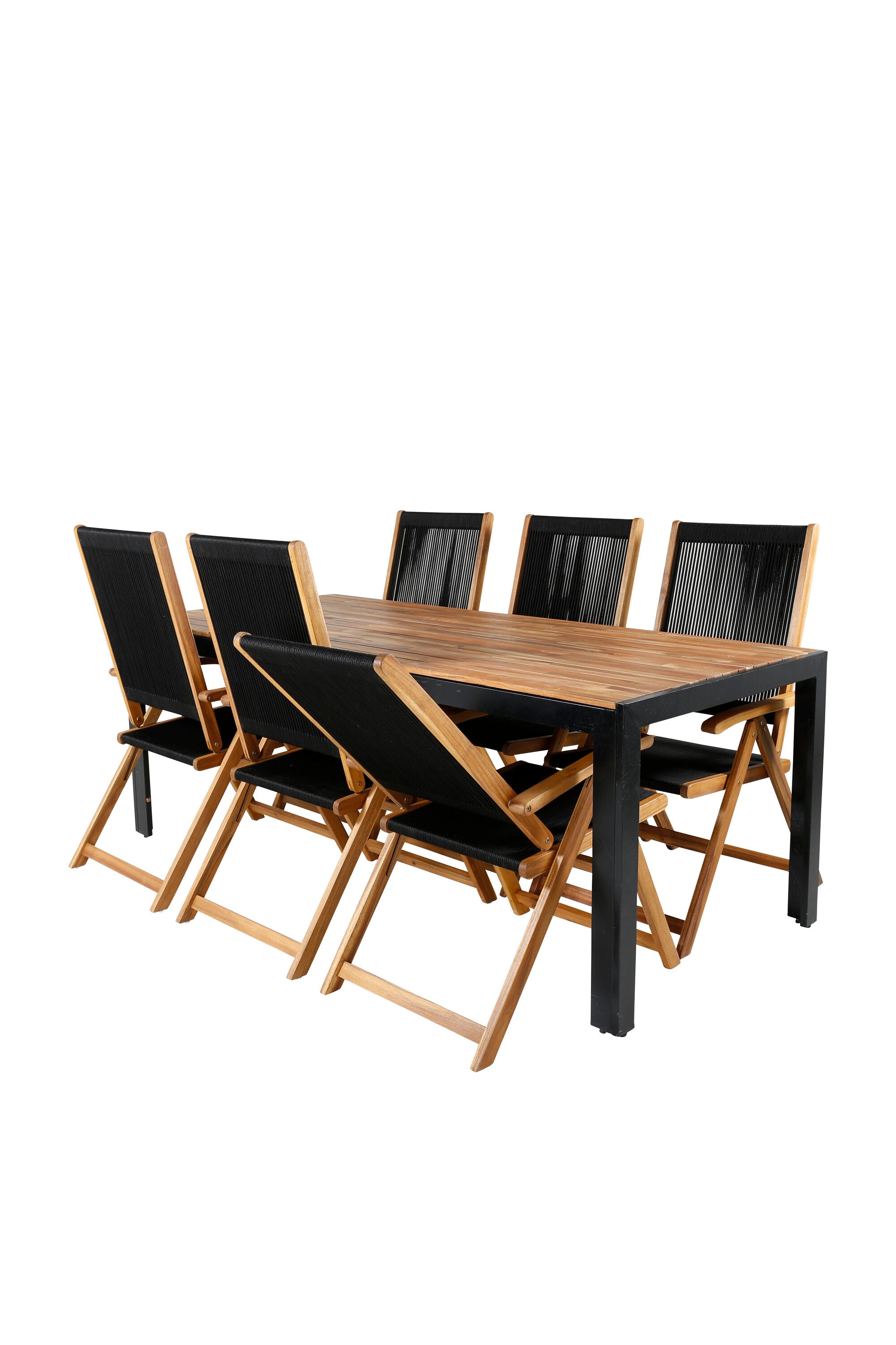 Venture Home Bois Rektangulär Matgrupp