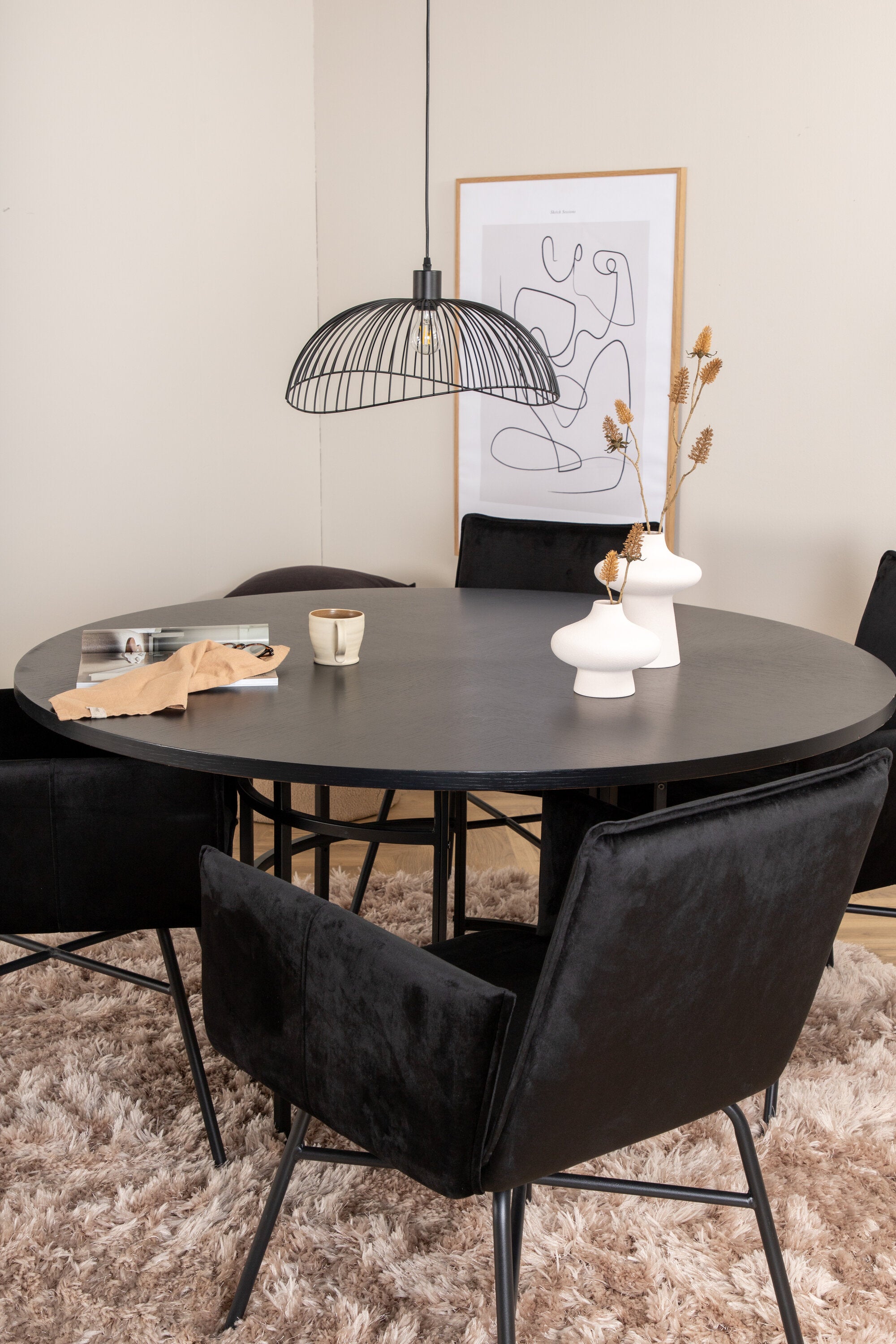 Venture Home Copenhagen Rund Matgrupp