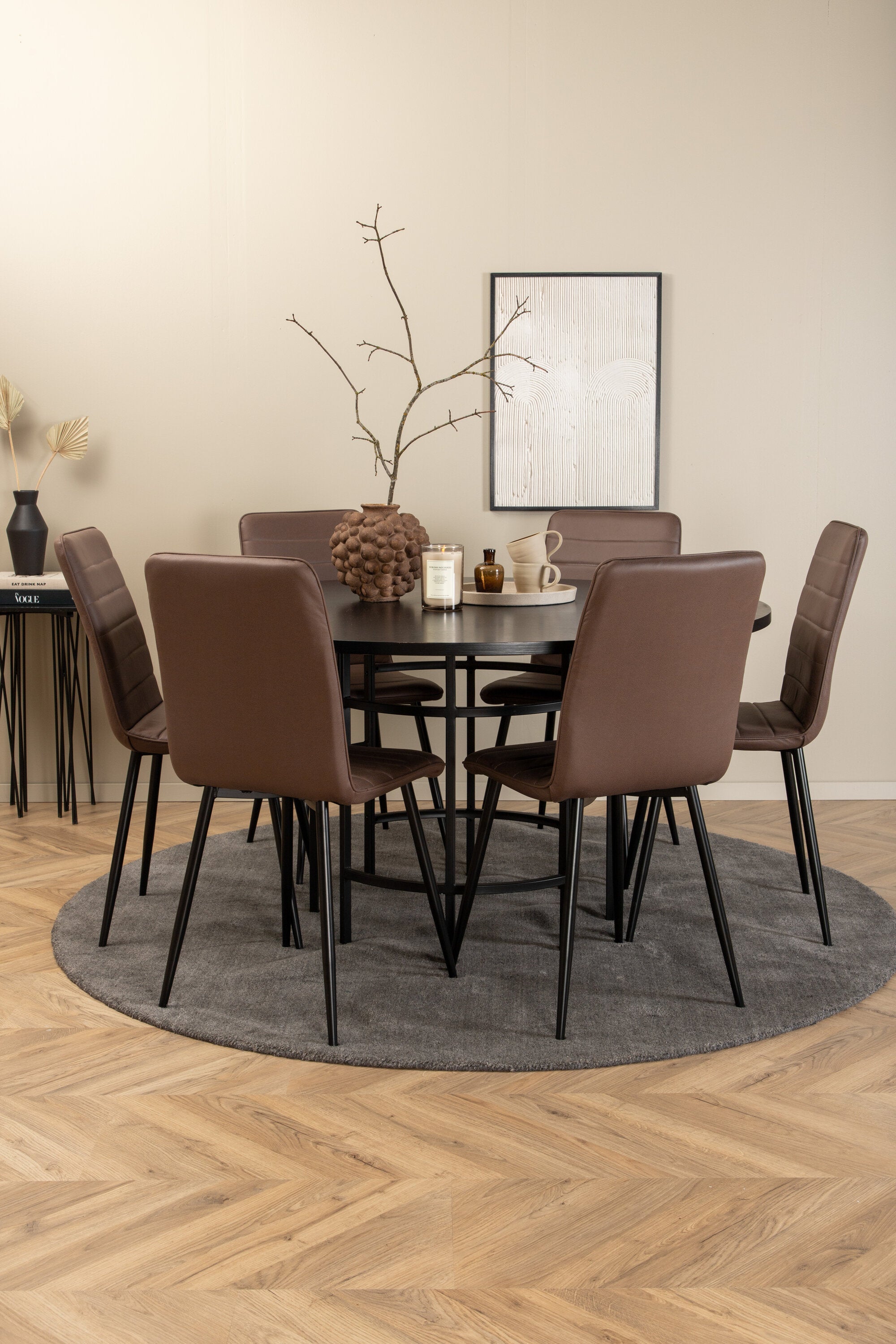 Venture Home Copenhagen Rund Matgrupp