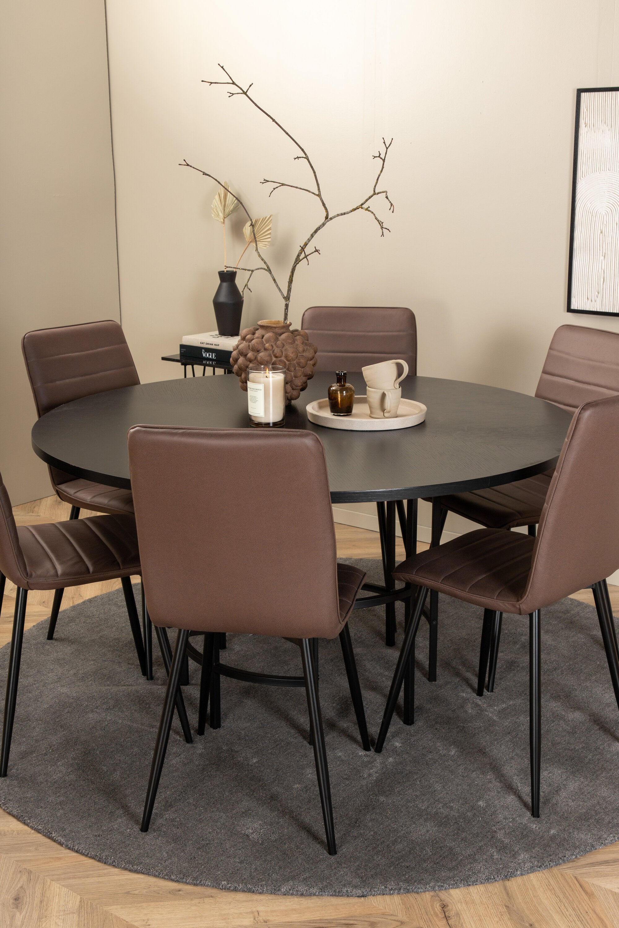 Venture Home Copenhagen Rund Matgrupp