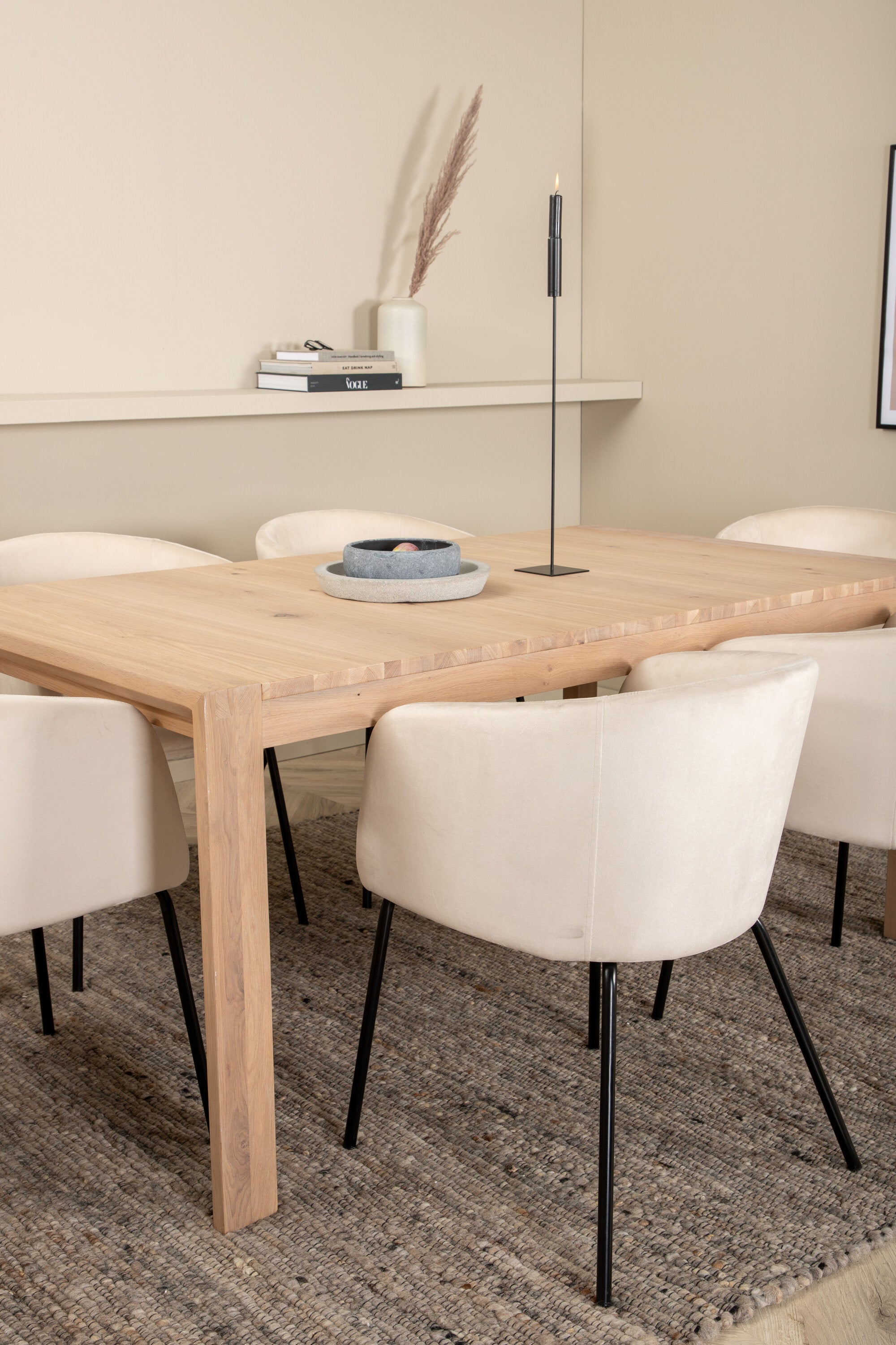 Venture Home Matgrupp Slider med stolarna Berit