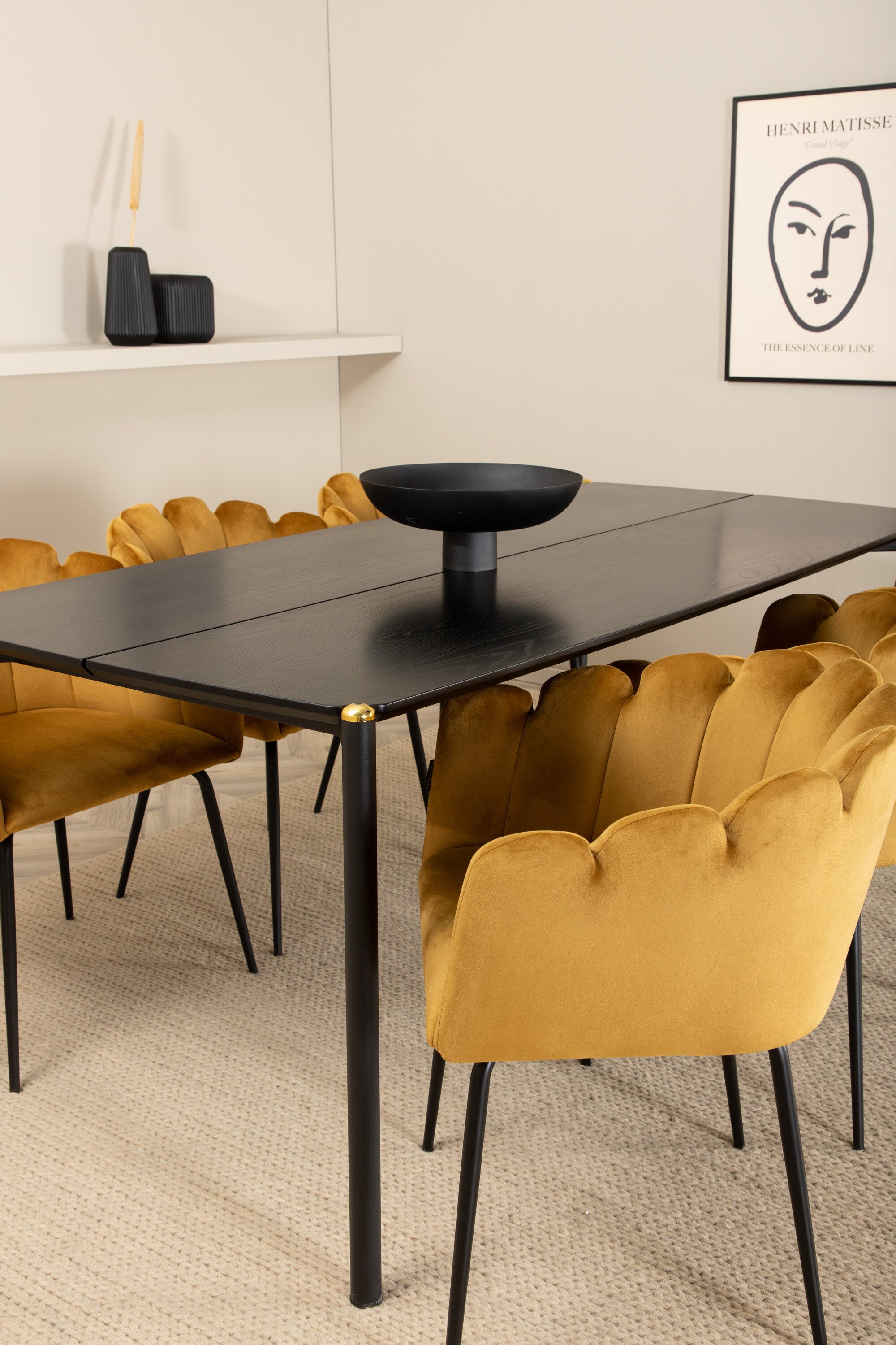 Venture Home Pelle Rektangulär Matgrupp