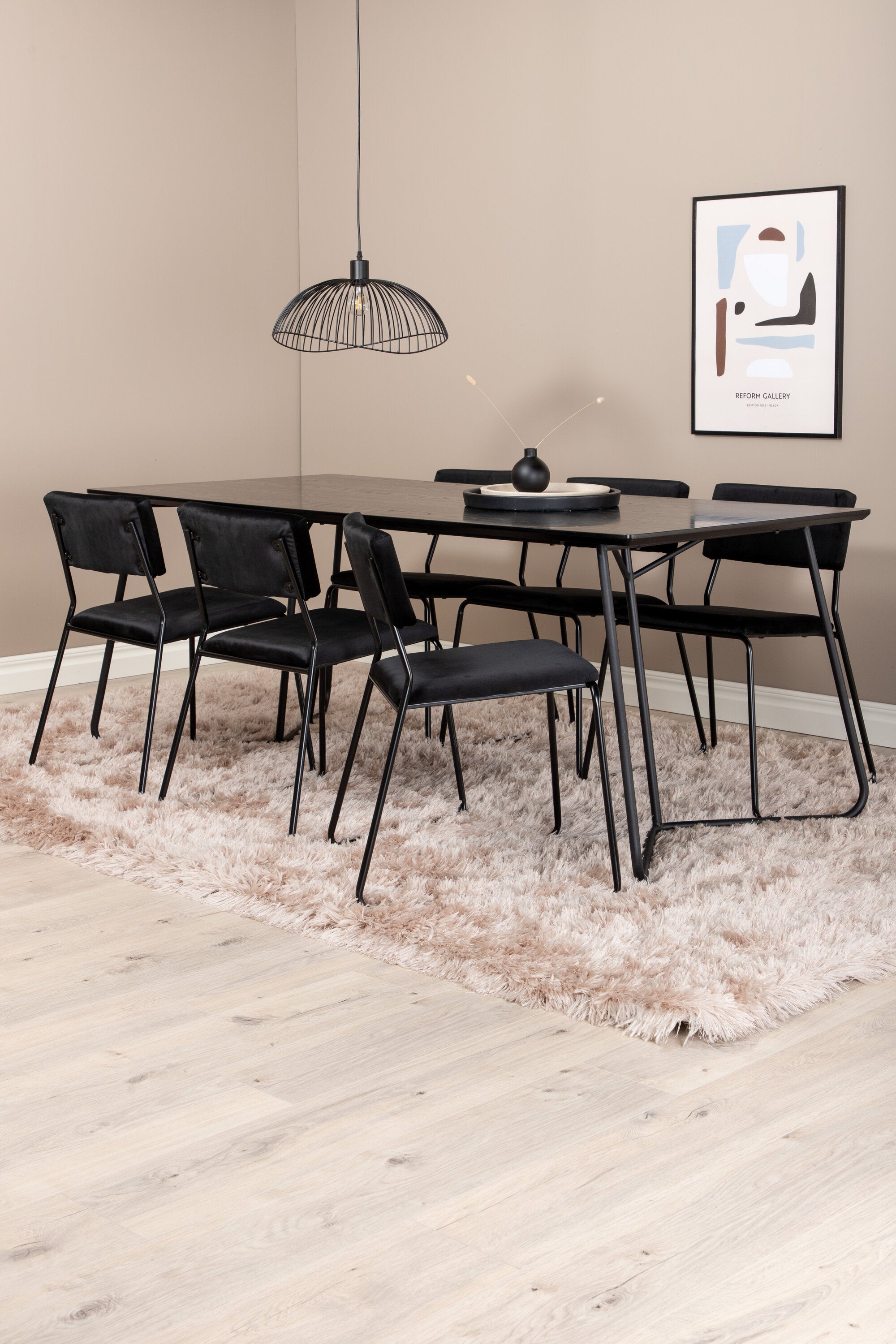 Venture Home Matgrupp Petra med stolarna Kenth