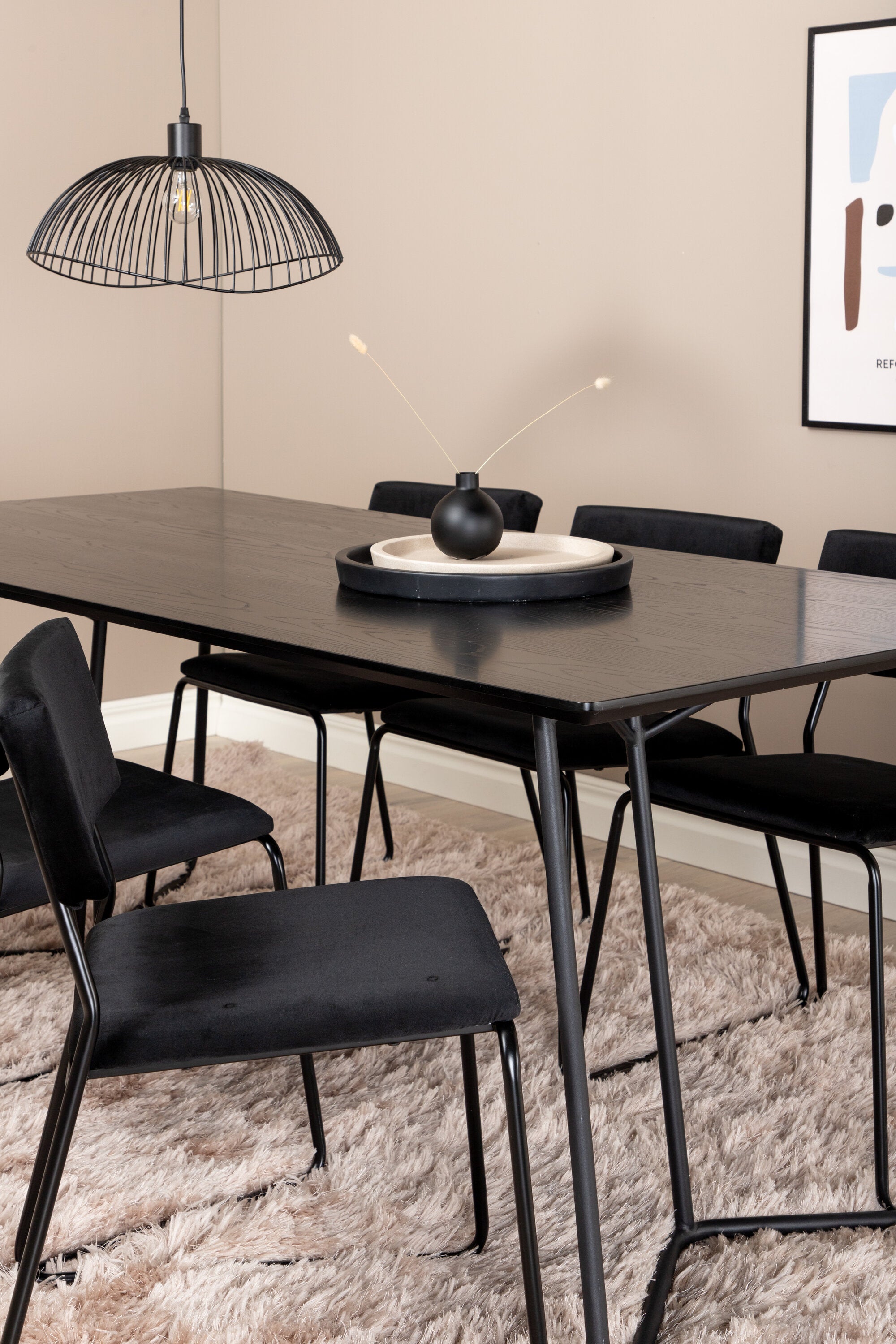 Venture Home Matgrupp Petra med stolarna Kenth