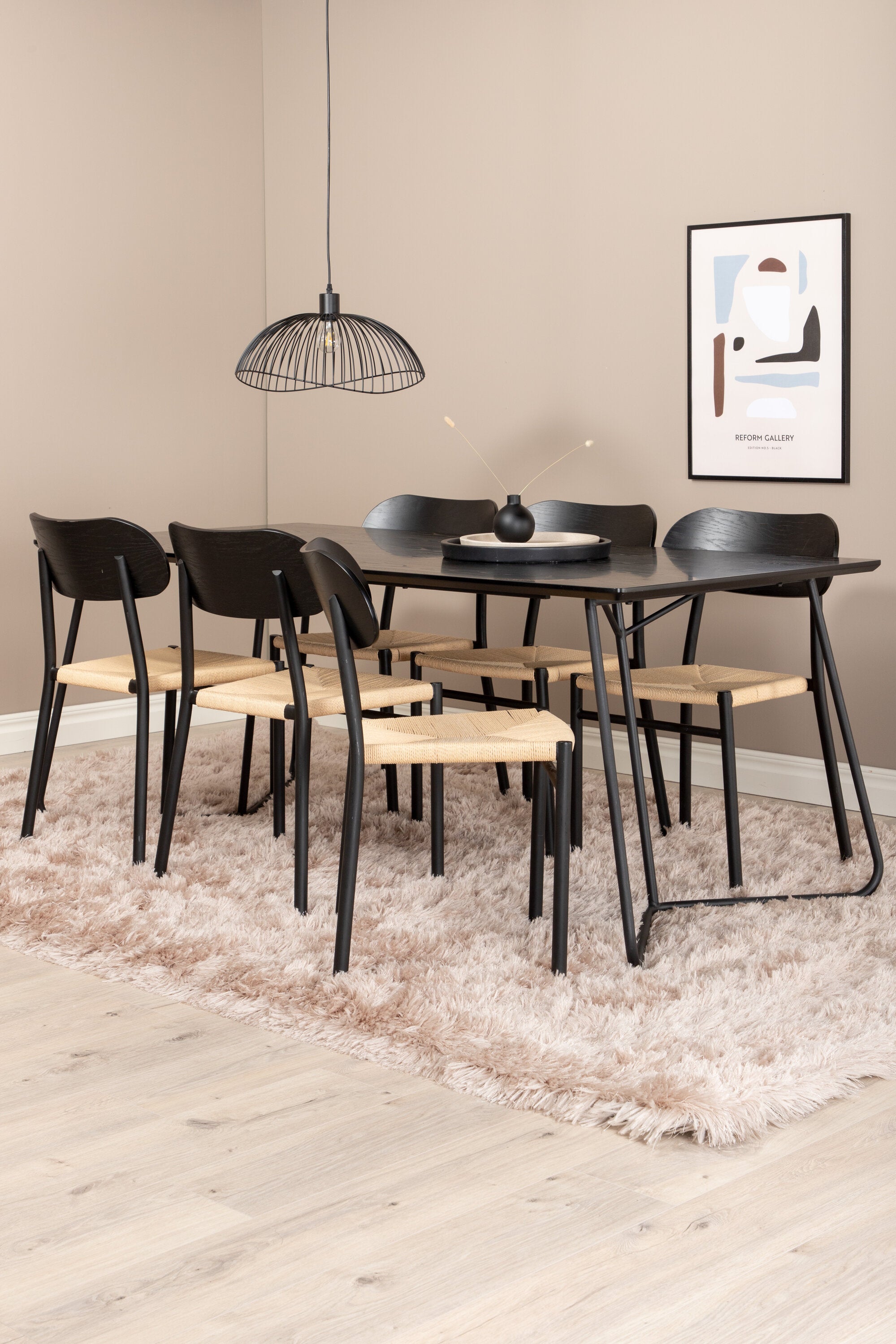 Venture Home Petra Rektangulär Matgrupp