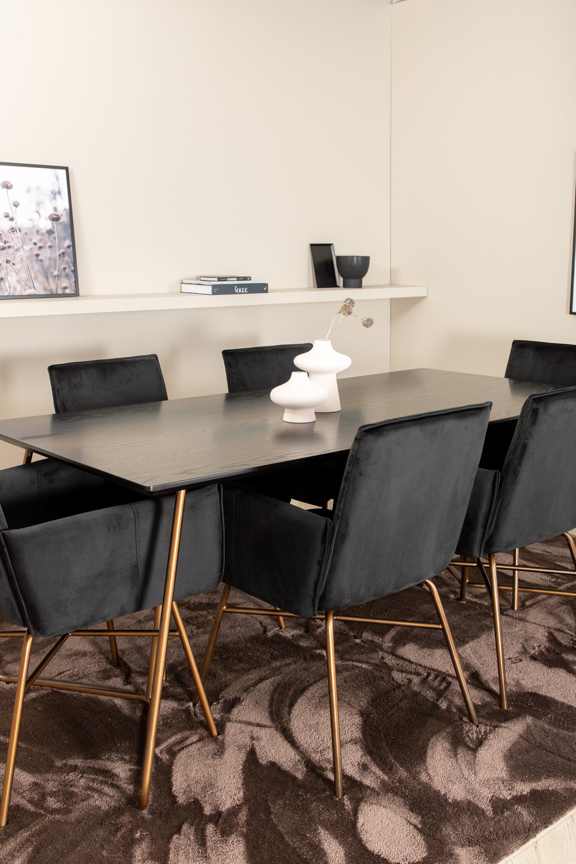 Venture Home Petra Rektangulär Matgrupp