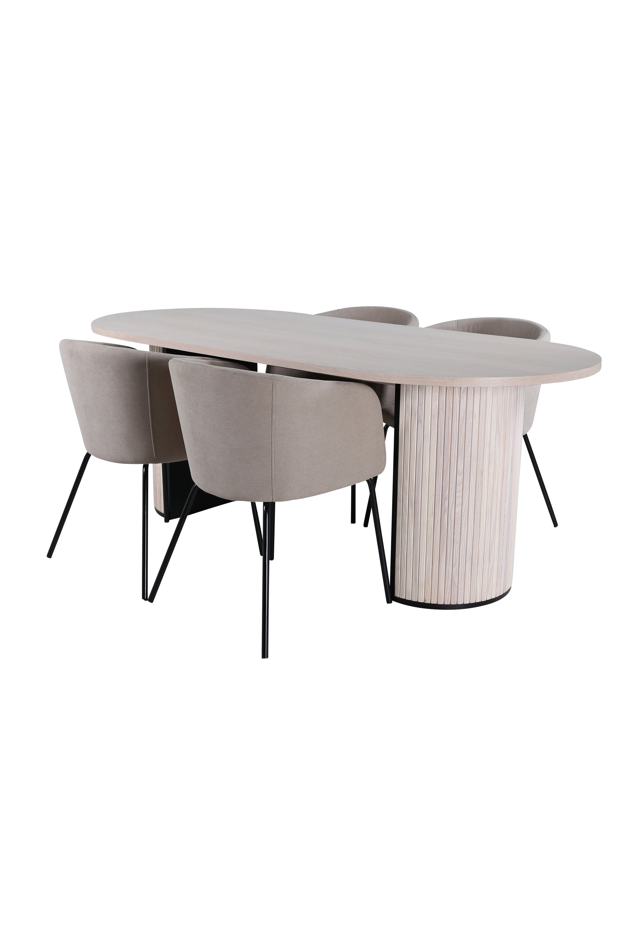 Venture Home Bianca Oval Matgrupp