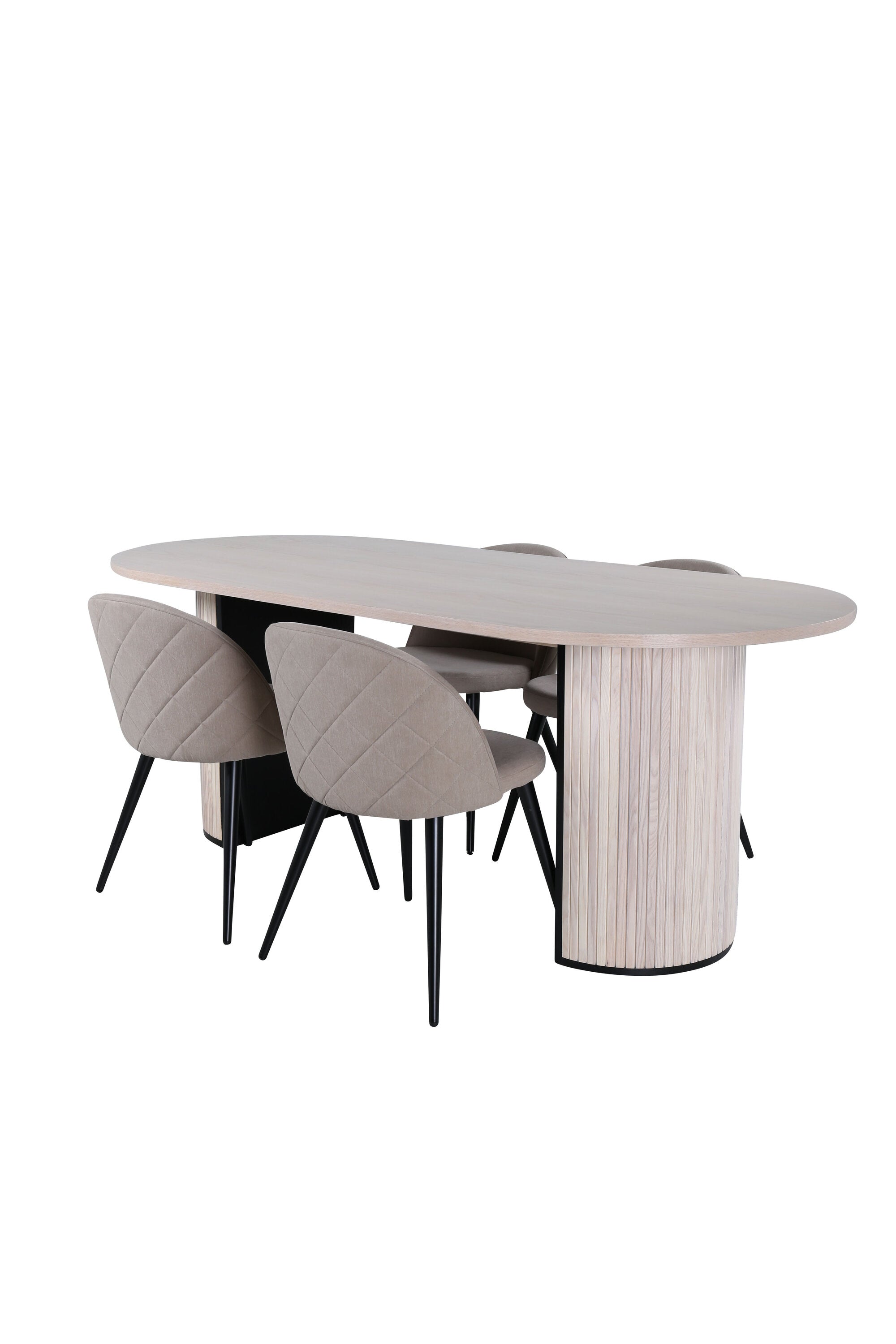 Venture Home Bianca Oval Matgrupp