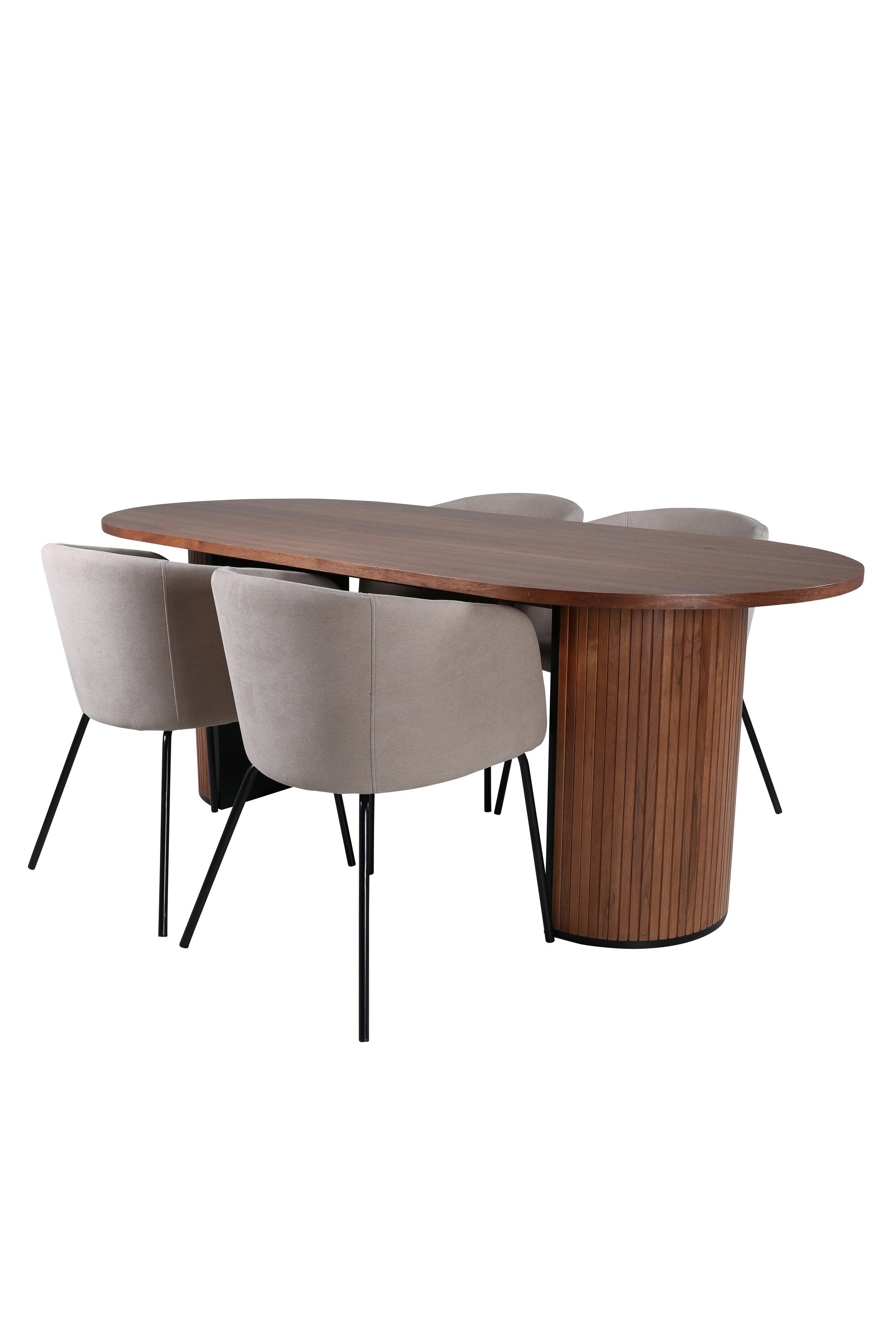 Venture Home Bianca Oval Matgrupp