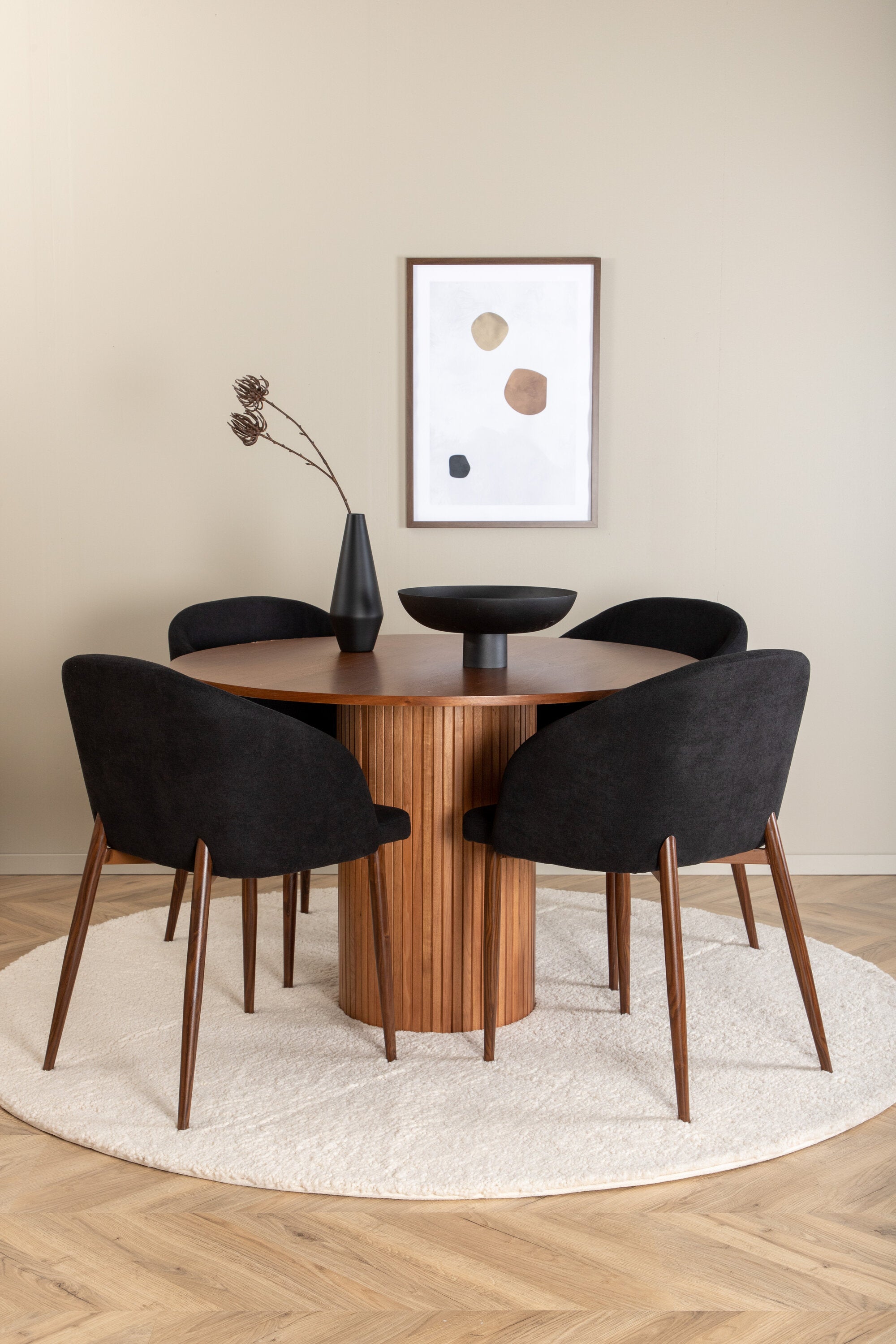 Venture Home Bianca Rund Matgrupp