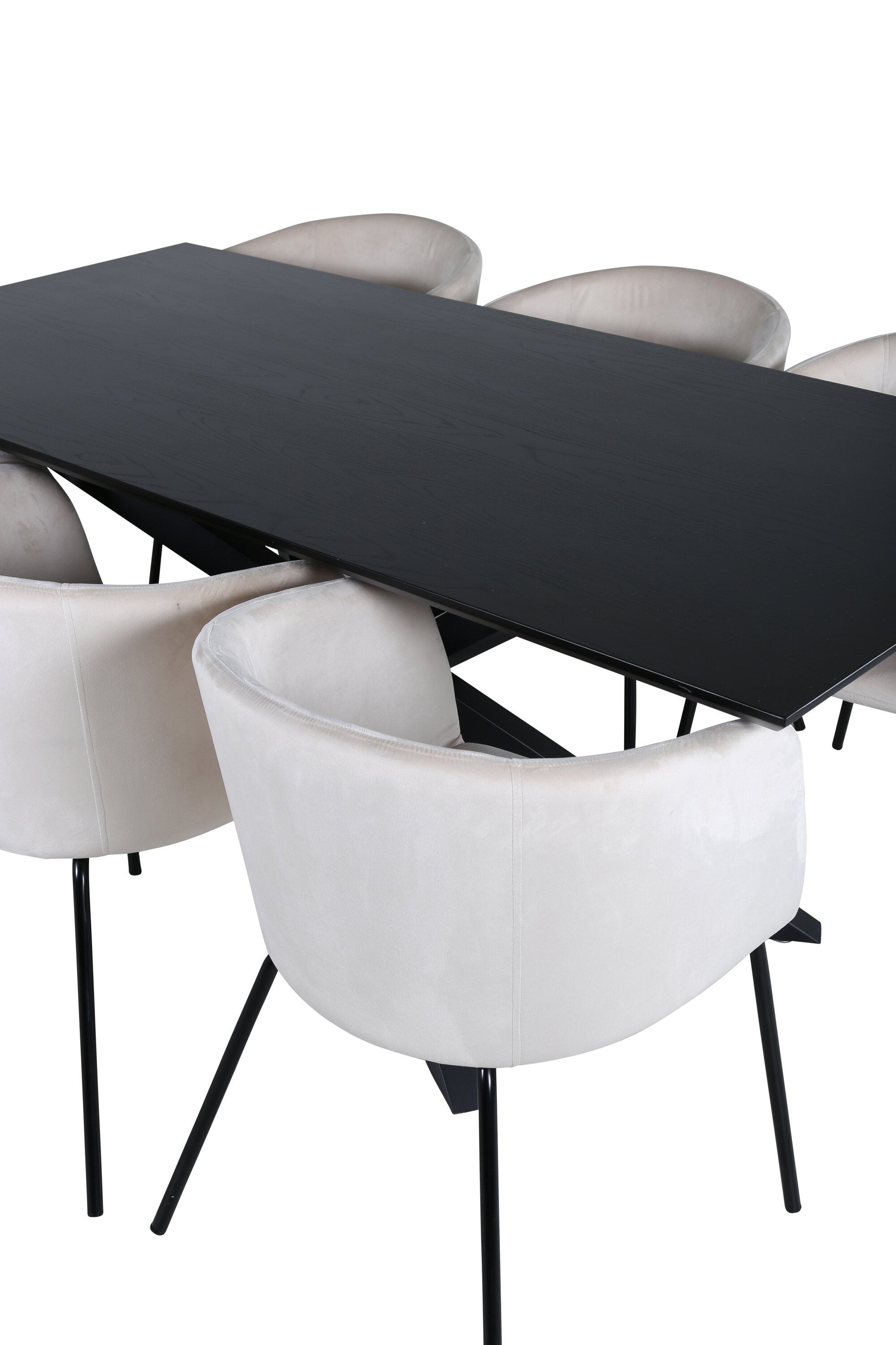 Venture Home Matgrupp Piazza med stolarna Berit