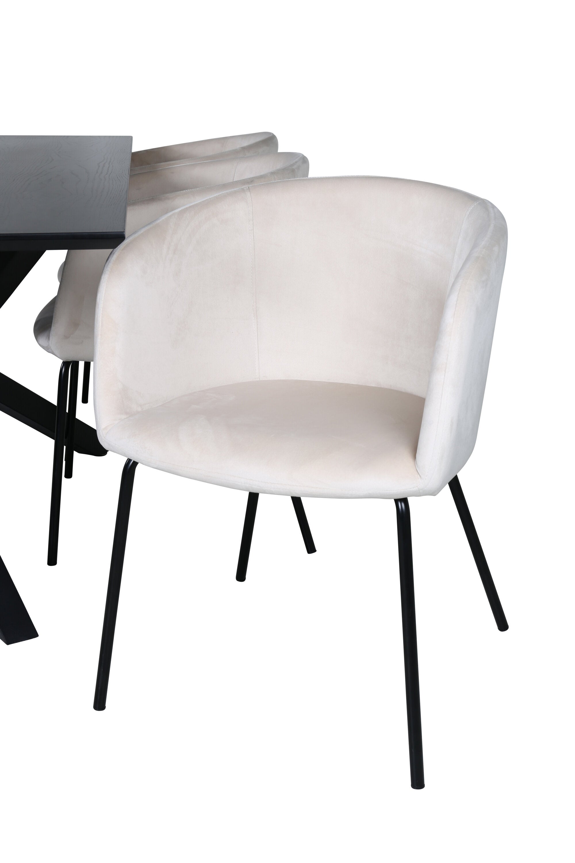 Venture Home Matgrupp Piazza med stolarna Berit