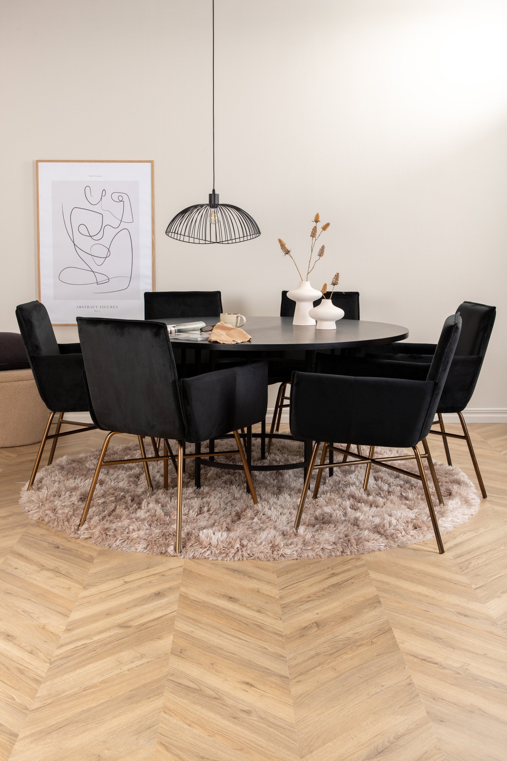 Venture Home Copenhagen Rund Matgrupp