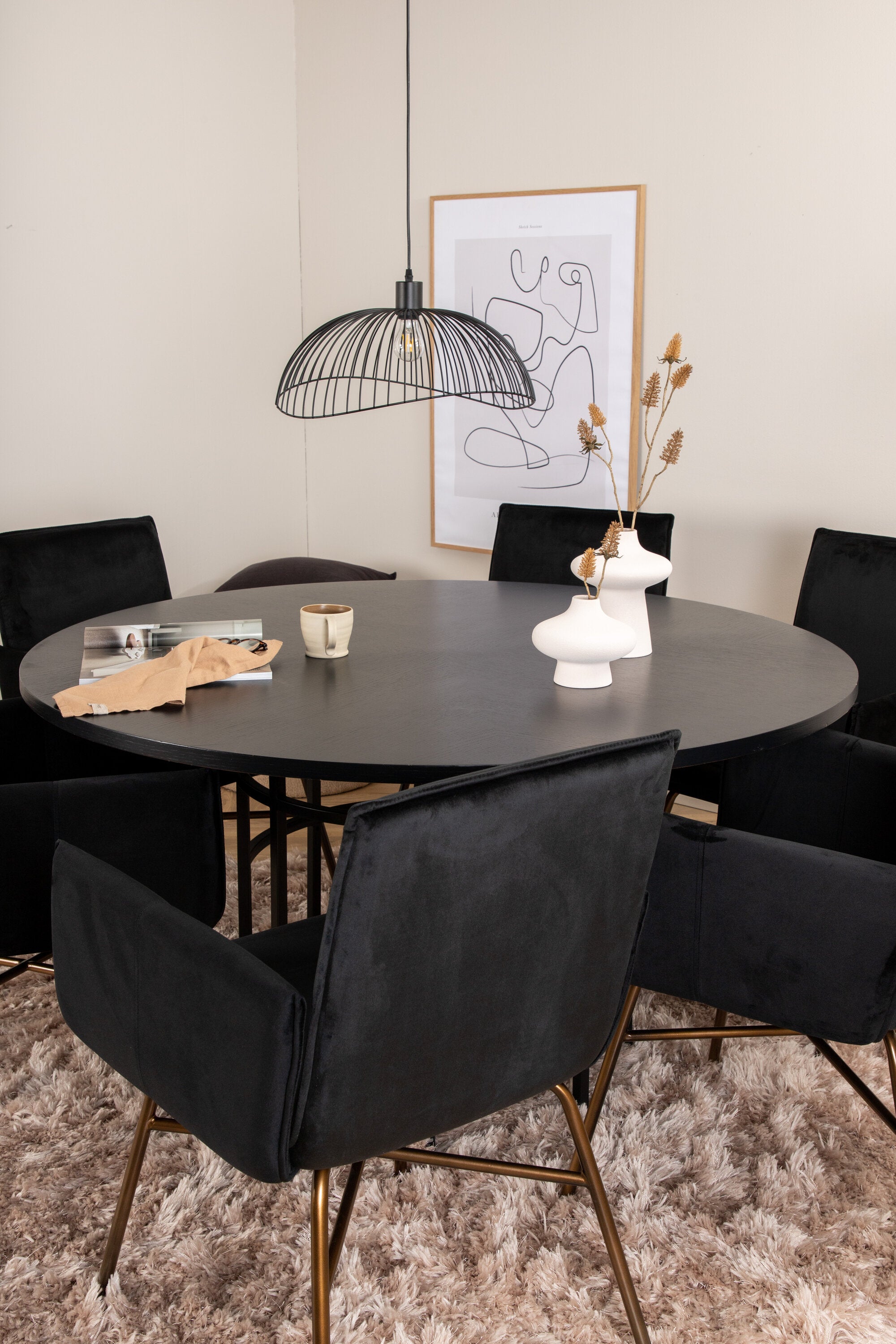 Venture Home Copenhagen Rund Matgrupp